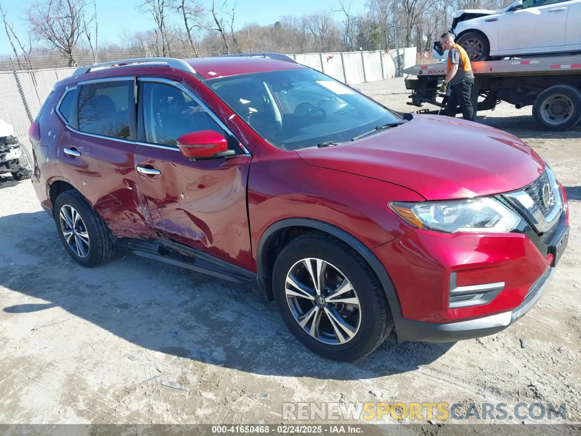 1 Photograph of a damaged car 5N1AT2MV2KC720510 NISSAN ROGUE 2019