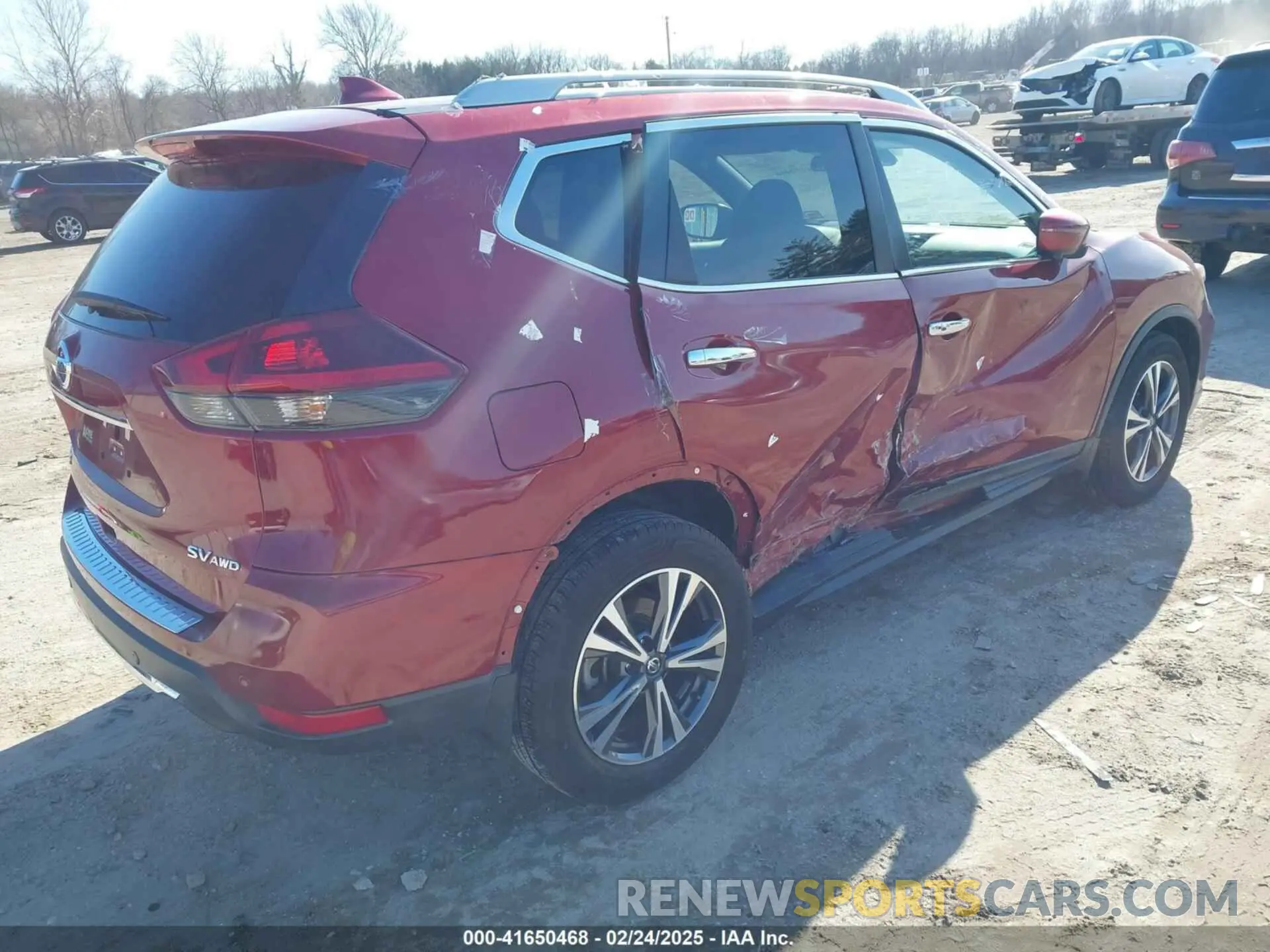 4 Photograph of a damaged car 5N1AT2MV2KC720510 NISSAN ROGUE 2019