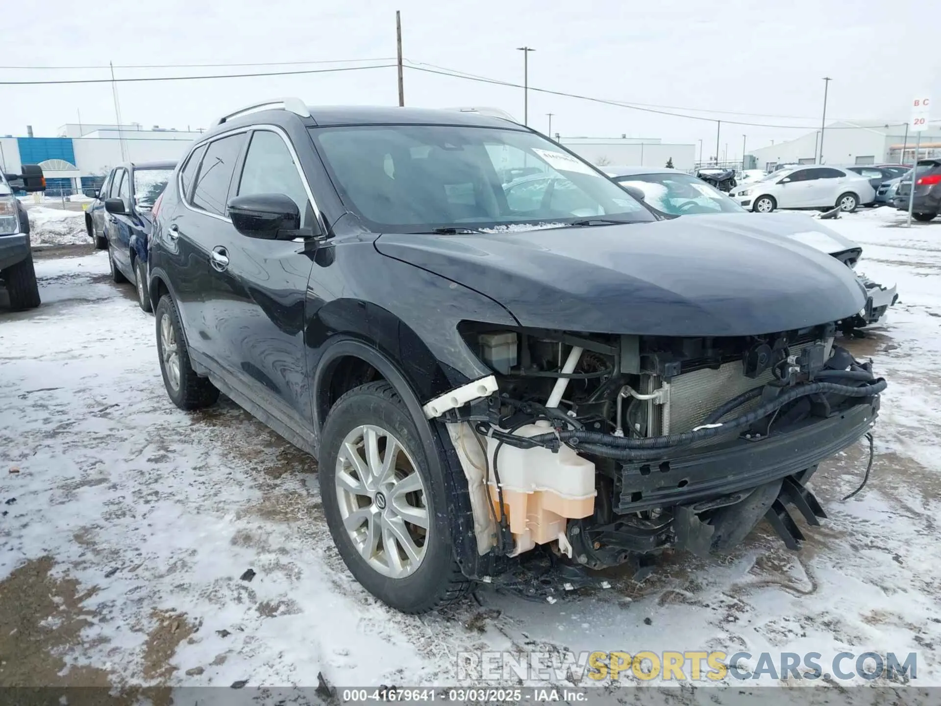 18 Photograph of a damaged car 5N1AT2MV2KC729210 NISSAN ROGUE 2019