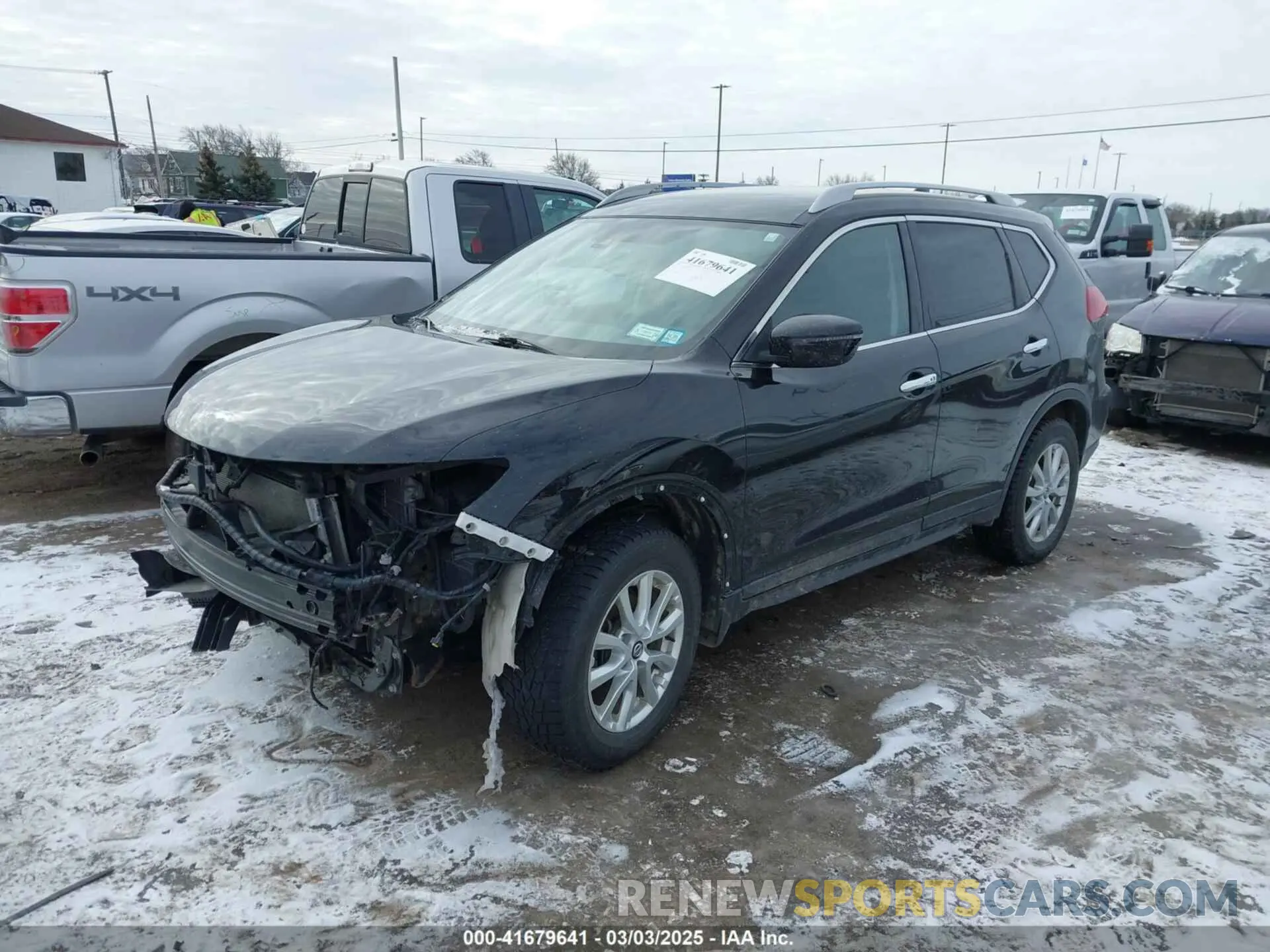 2 Photograph of a damaged car 5N1AT2MV2KC729210 NISSAN ROGUE 2019