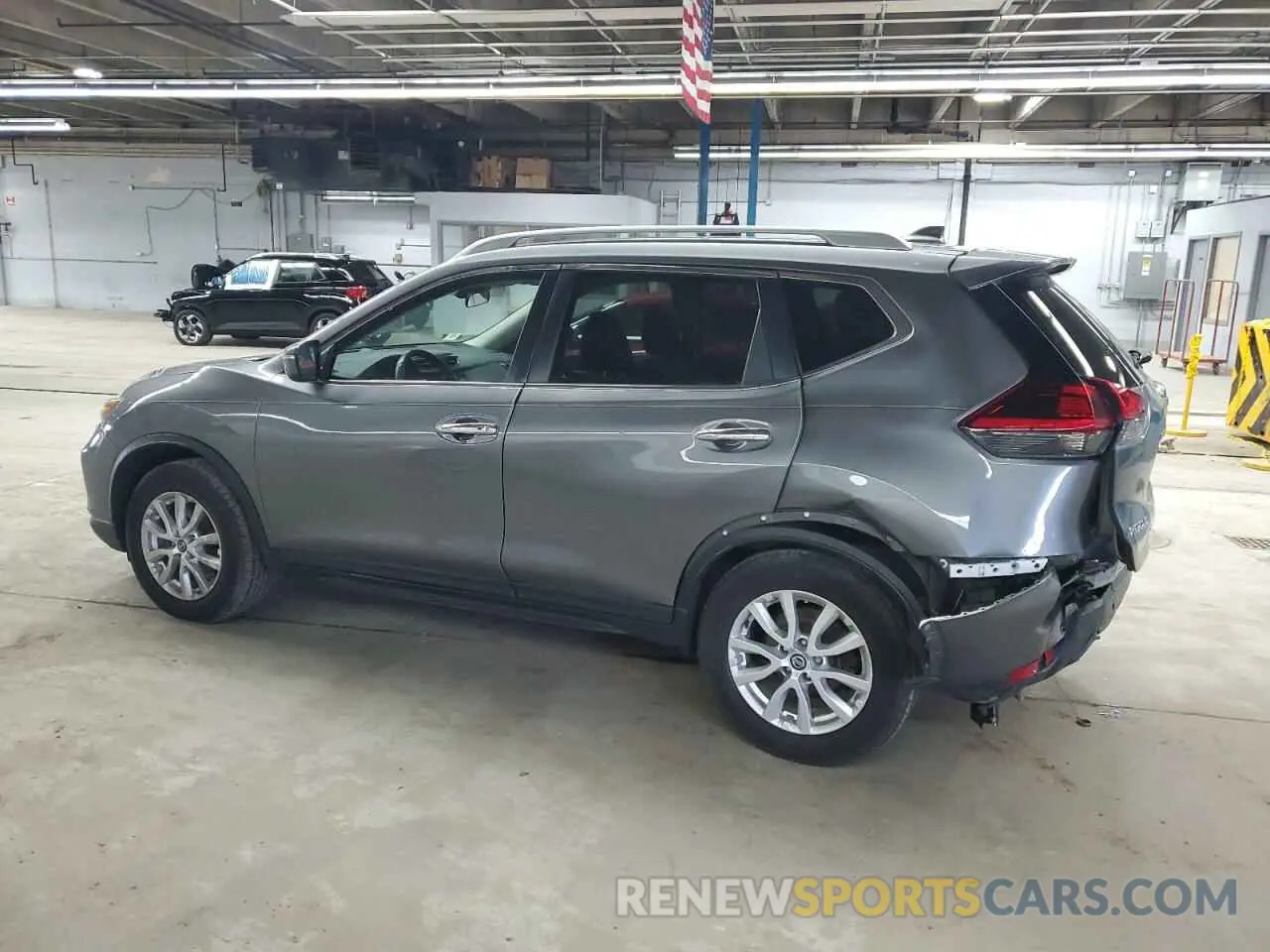 2 Photograph of a damaged car 5N1AT2MV2KC731958 NISSAN ROGUE 2019