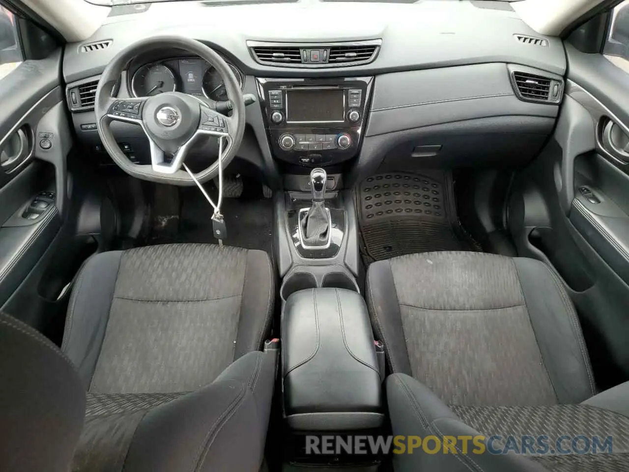 8 Photograph of a damaged car 5N1AT2MV2KC745956 NISSAN ROGUE 2019