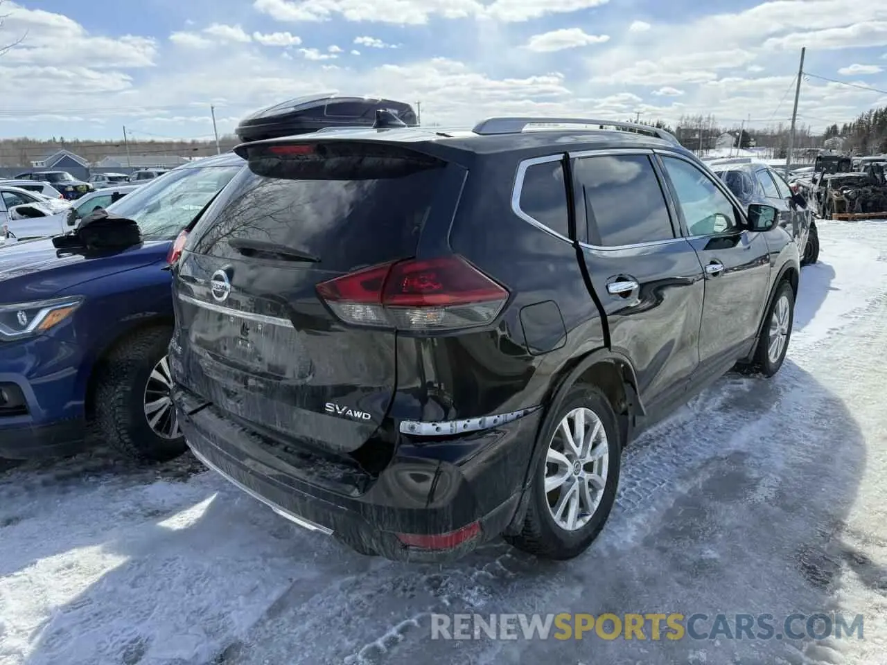 3 Photograph of a damaged car 5N1AT2MV2KC775247 NISSAN ROGUE 2019