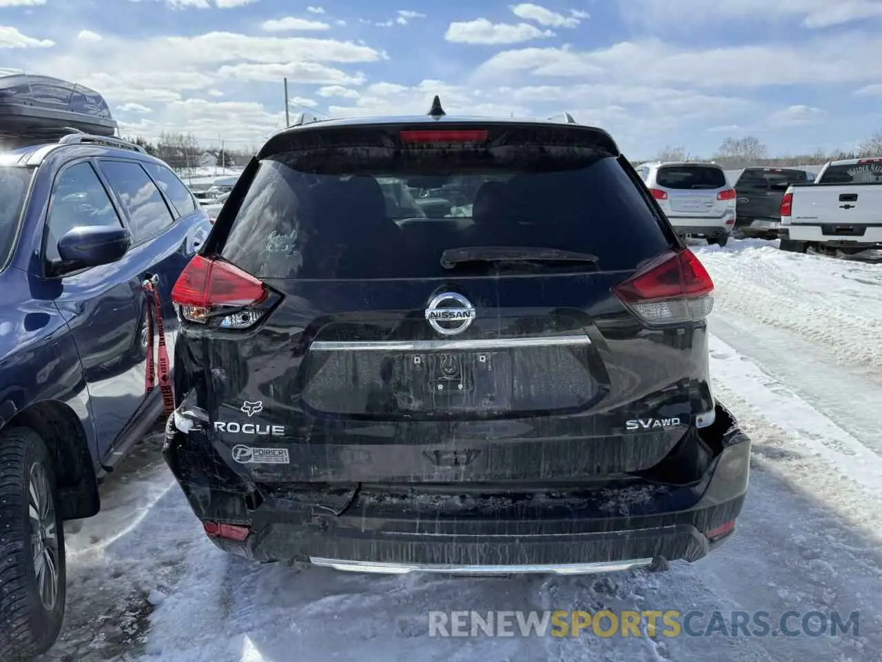 6 Photograph of a damaged car 5N1AT2MV2KC775247 NISSAN ROGUE 2019
