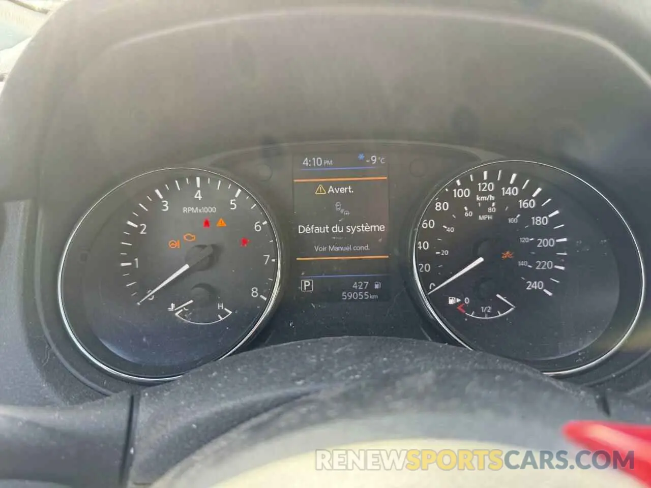 9 Photograph of a damaged car 5N1AT2MV2KC775247 NISSAN ROGUE 2019