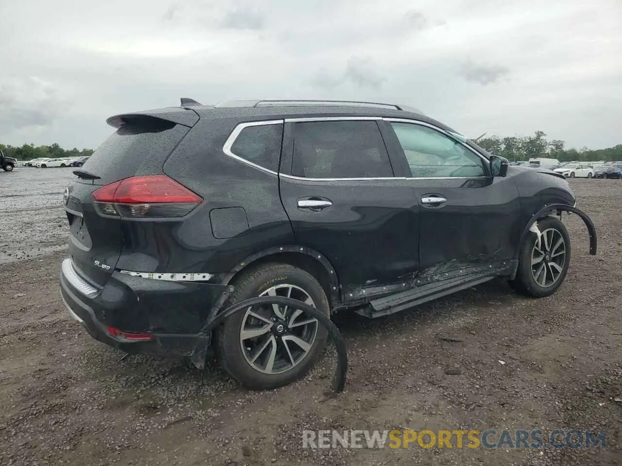 3 Photograph of a damaged car 5N1AT2MV2KC779850 NISSAN ROGUE 2019