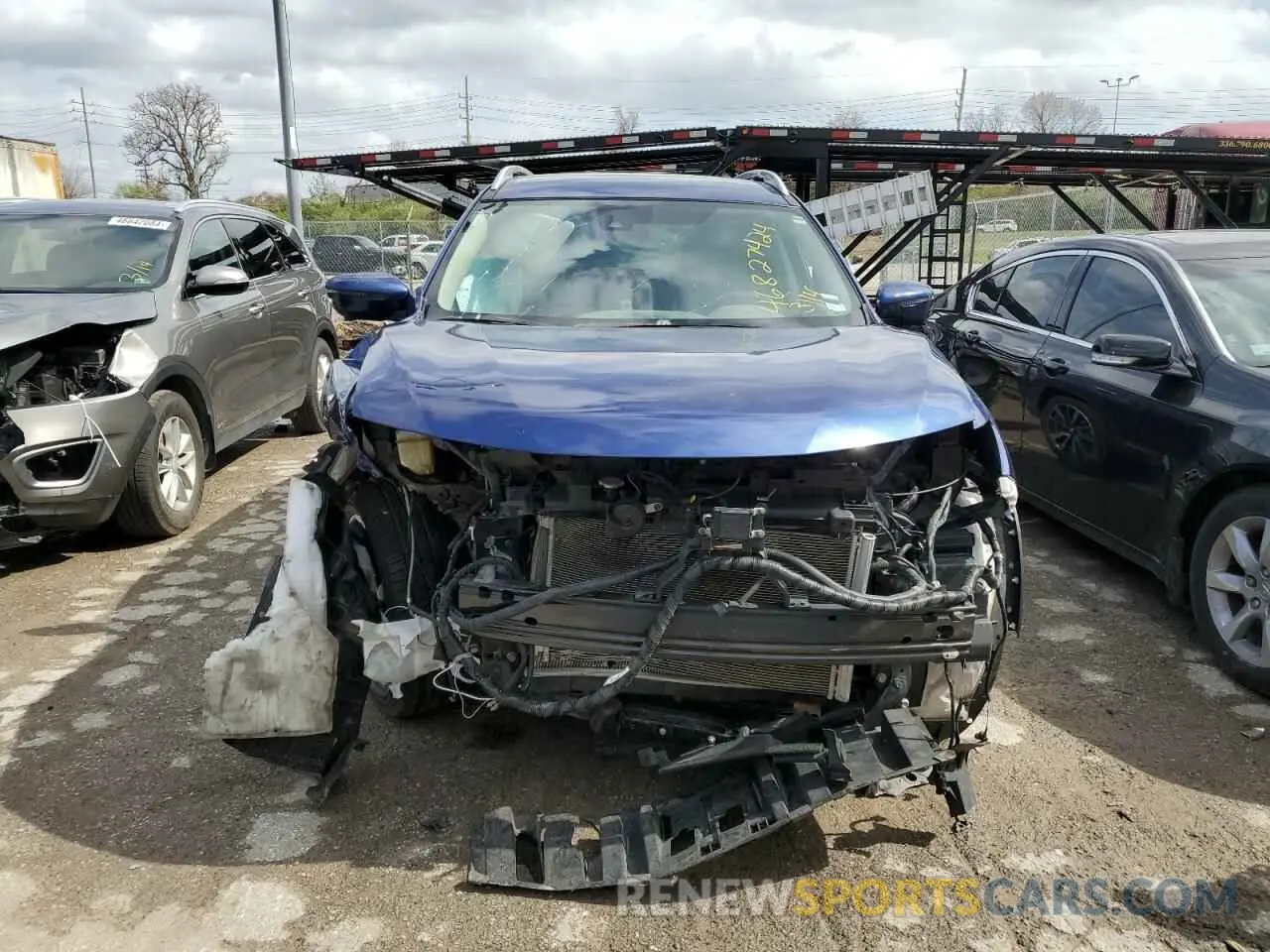 5 Photograph of a damaged car 5N1AT2MV2KC826052 NISSAN ROGUE 2019