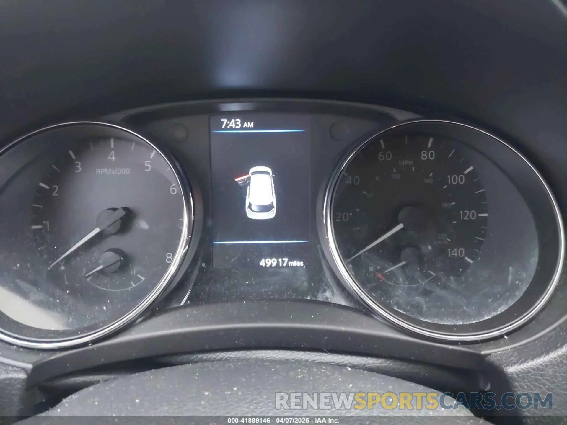 7 Photograph of a damaged car 5N1AT2MV2KC831901 NISSAN ROGUE 2019