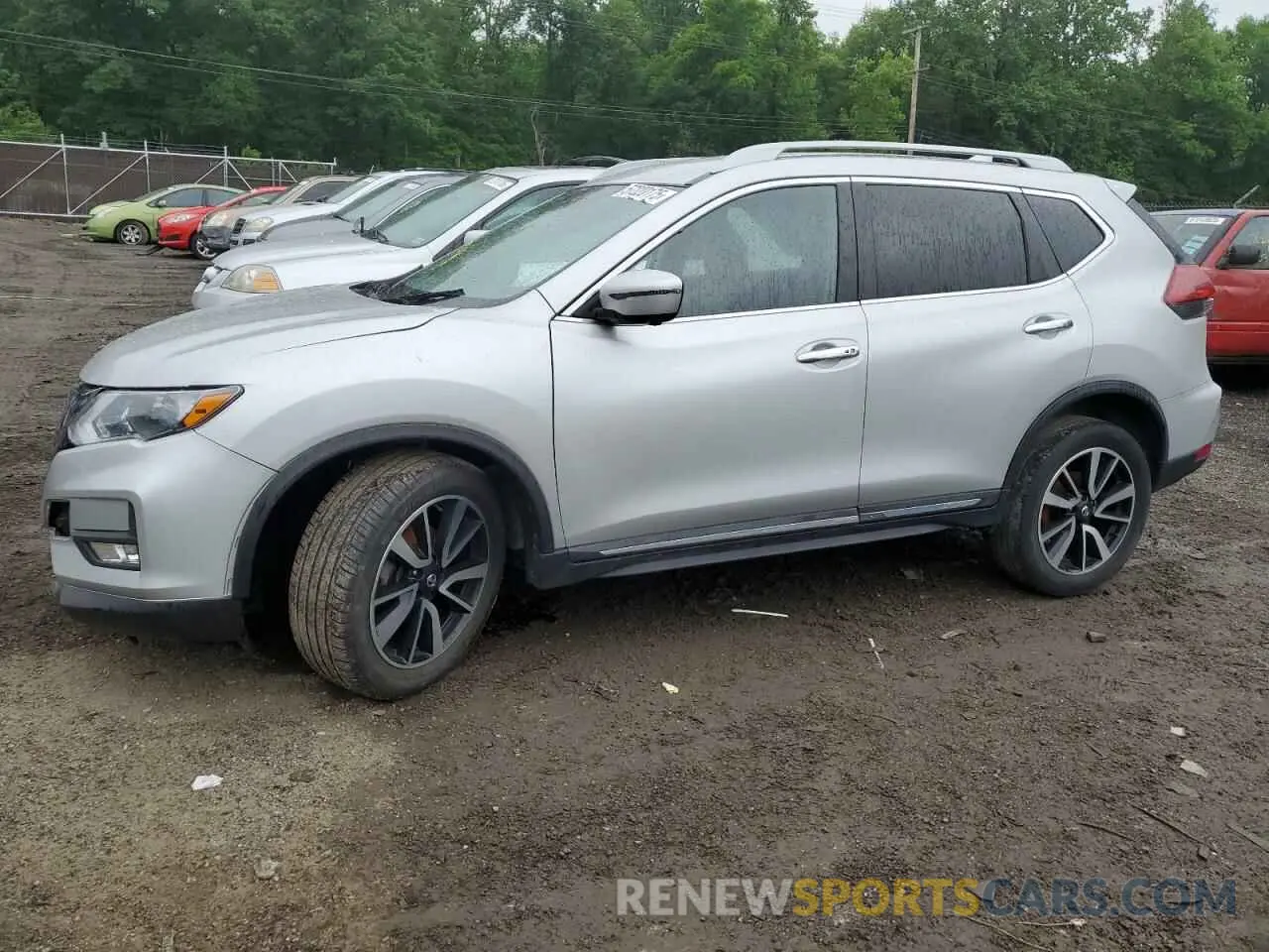 1 Photograph of a damaged car 5N1AT2MV2KC834524 NISSAN ROGUE 2019