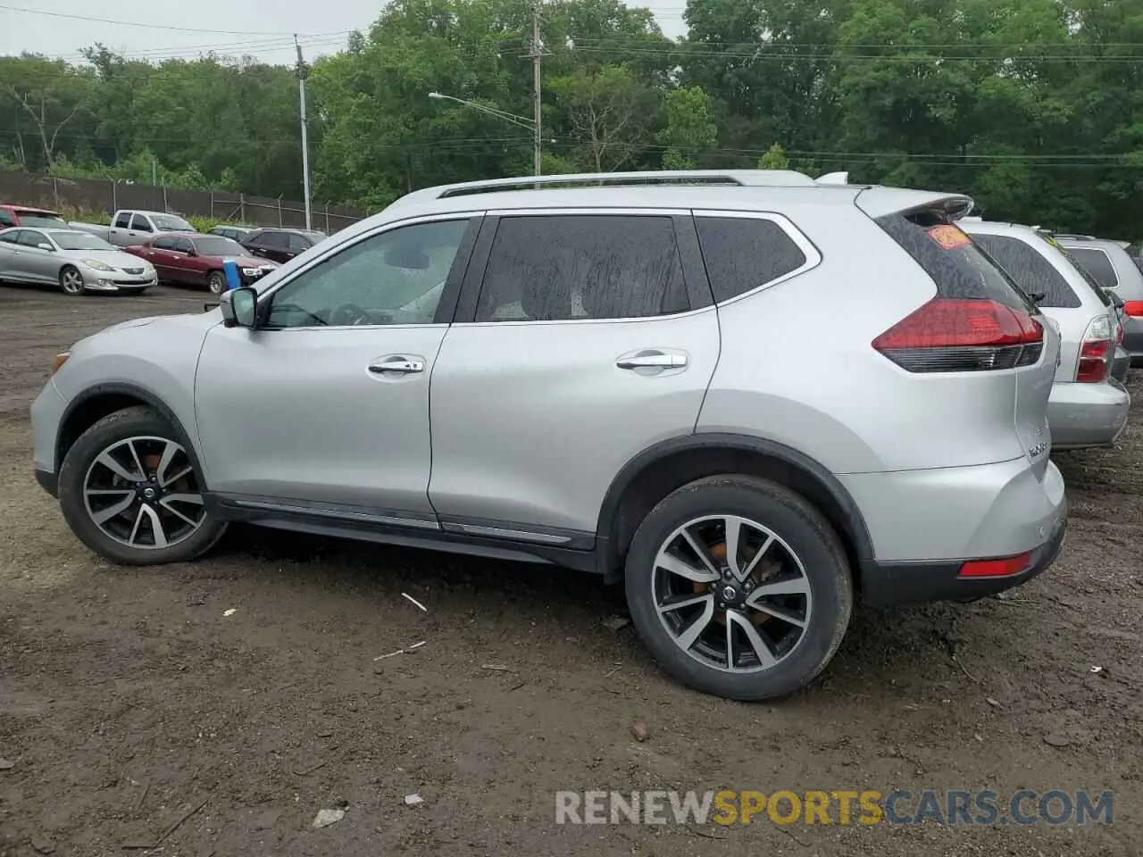2 Photograph of a damaged car 5N1AT2MV2KC834524 NISSAN ROGUE 2019