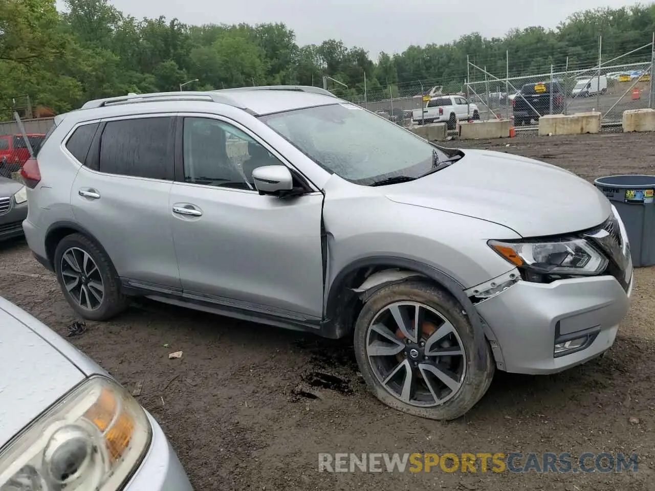 4 Photograph of a damaged car 5N1AT2MV2KC834524 NISSAN ROGUE 2019