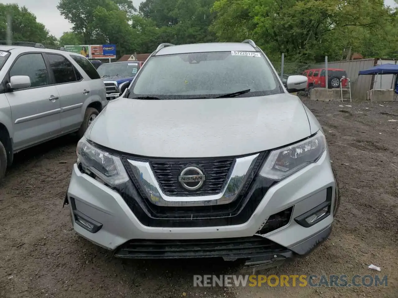 5 Photograph of a damaged car 5N1AT2MV2KC834524 NISSAN ROGUE 2019