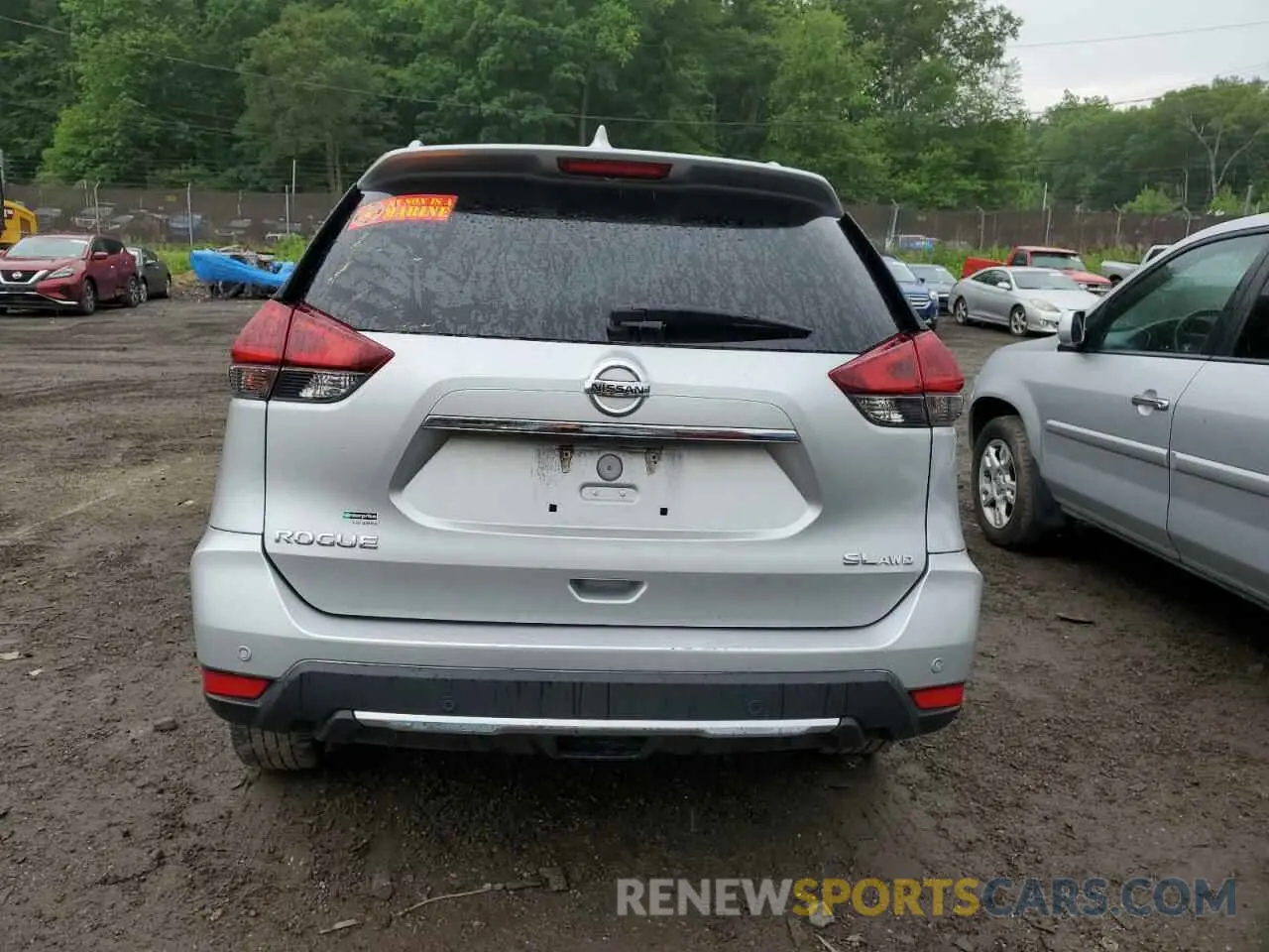 6 Photograph of a damaged car 5N1AT2MV2KC834524 NISSAN ROGUE 2019