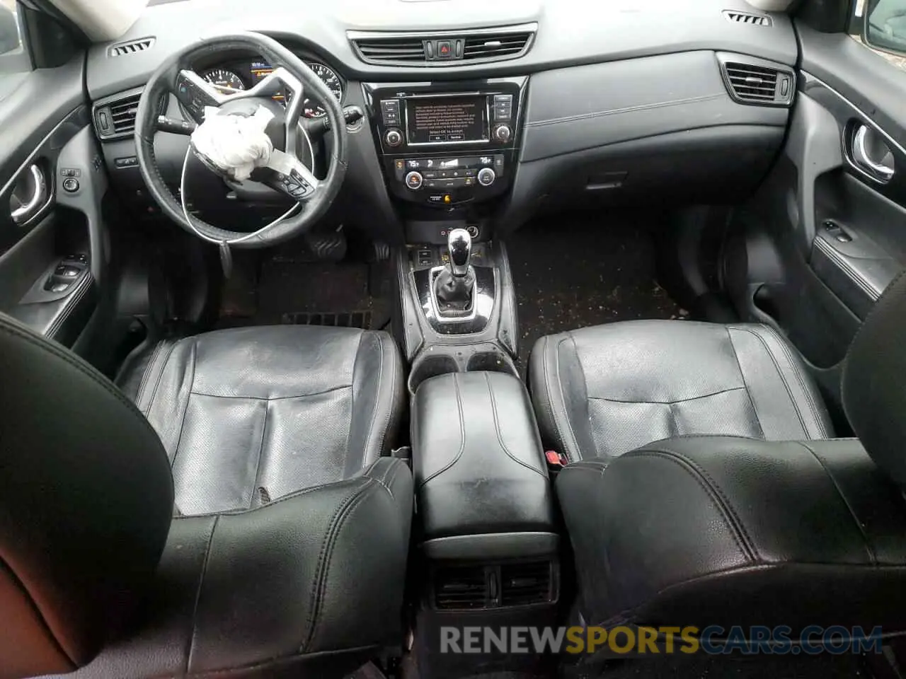 8 Photograph of a damaged car 5N1AT2MV2KC834524 NISSAN ROGUE 2019