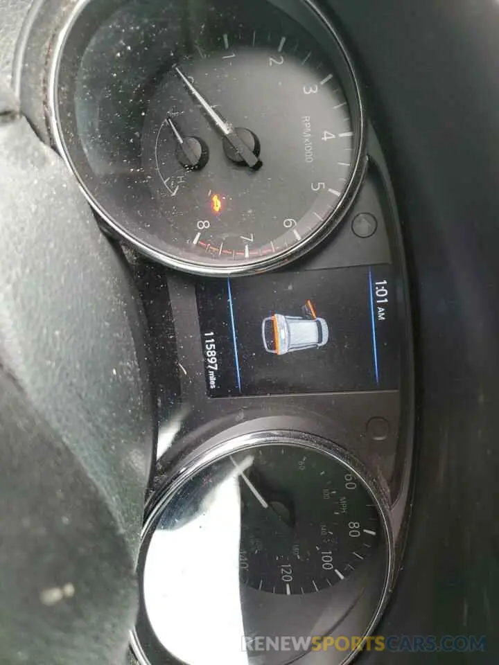 9 Photograph of a damaged car 5N1AT2MV2KC834524 NISSAN ROGUE 2019