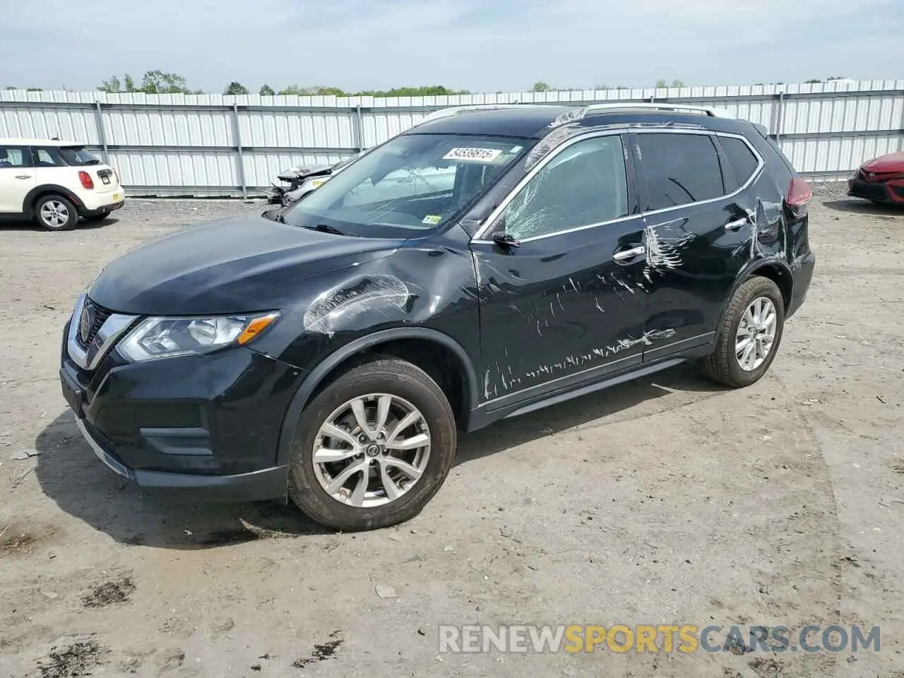 1 Photograph of a damaged car 5N1AT2MV2KC841196 NISSAN ROGUE 2019