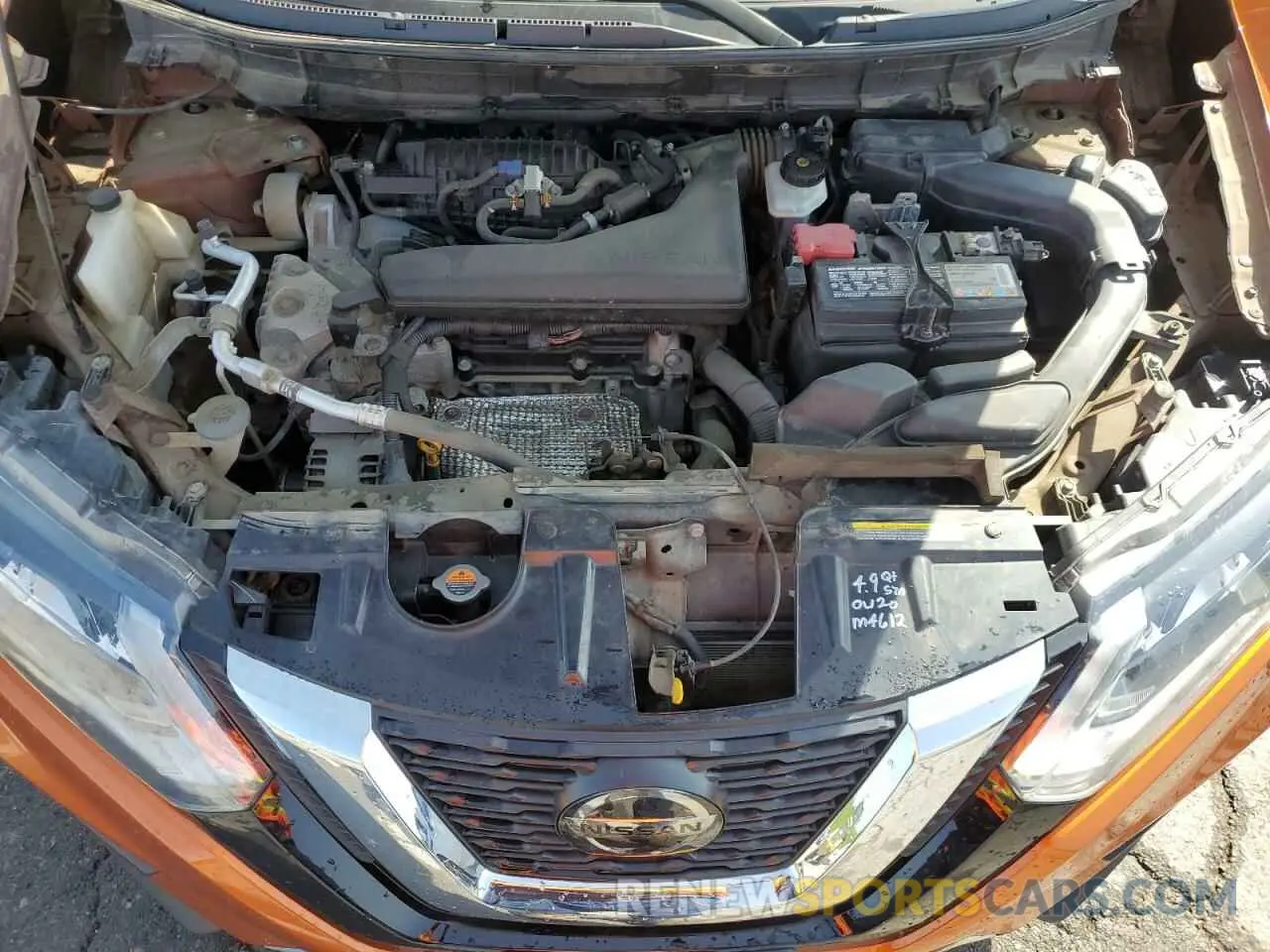 12 Photograph of a damaged car 5N1AT2MV3KC711301 NISSAN ROGUE 2019