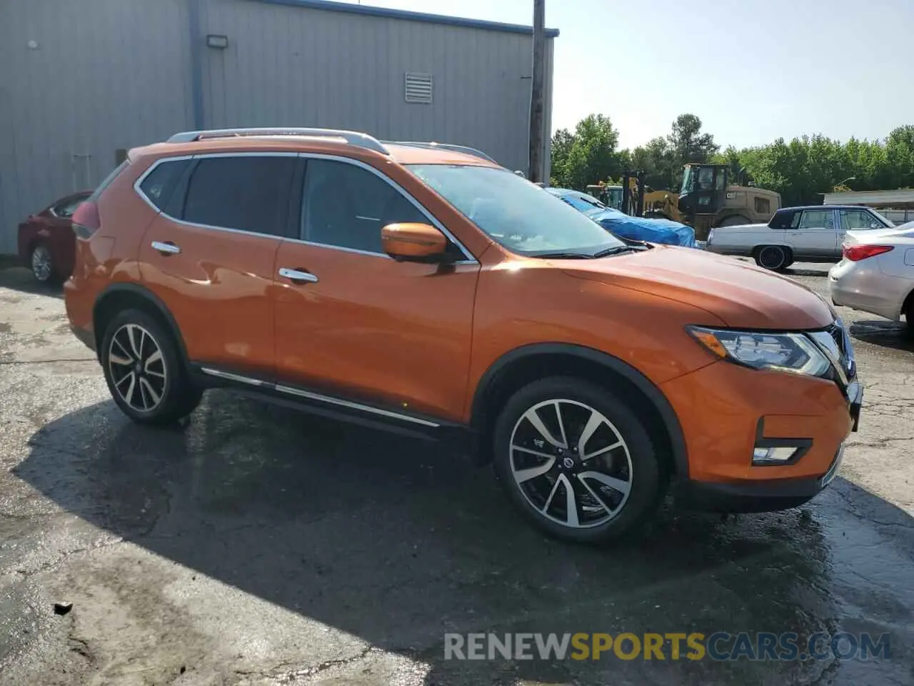 4 Photograph of a damaged car 5N1AT2MV3KC711301 NISSAN ROGUE 2019