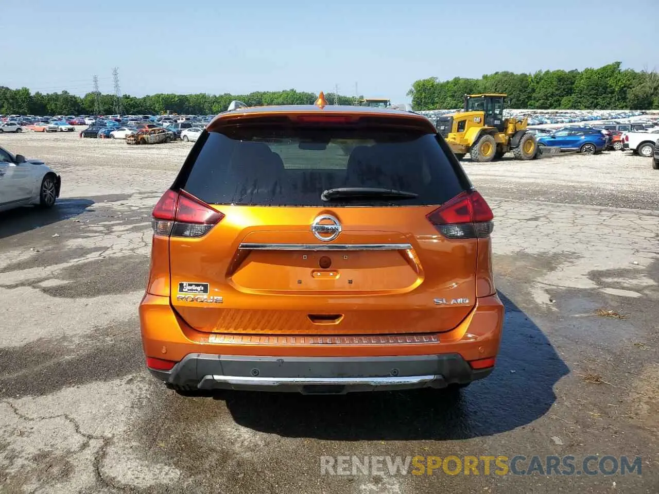 6 Photograph of a damaged car 5N1AT2MV3KC711301 NISSAN ROGUE 2019