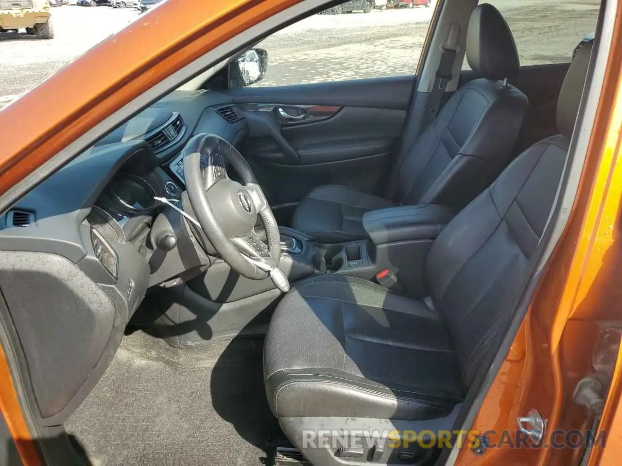 7 Photograph of a damaged car 5N1AT2MV3KC711301 NISSAN ROGUE 2019