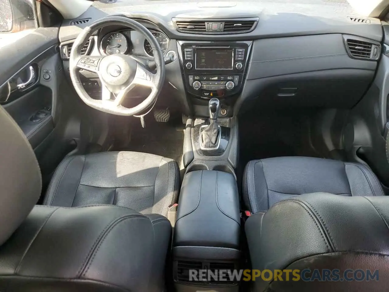 8 Photograph of a damaged car 5N1AT2MV3KC711301 NISSAN ROGUE 2019
