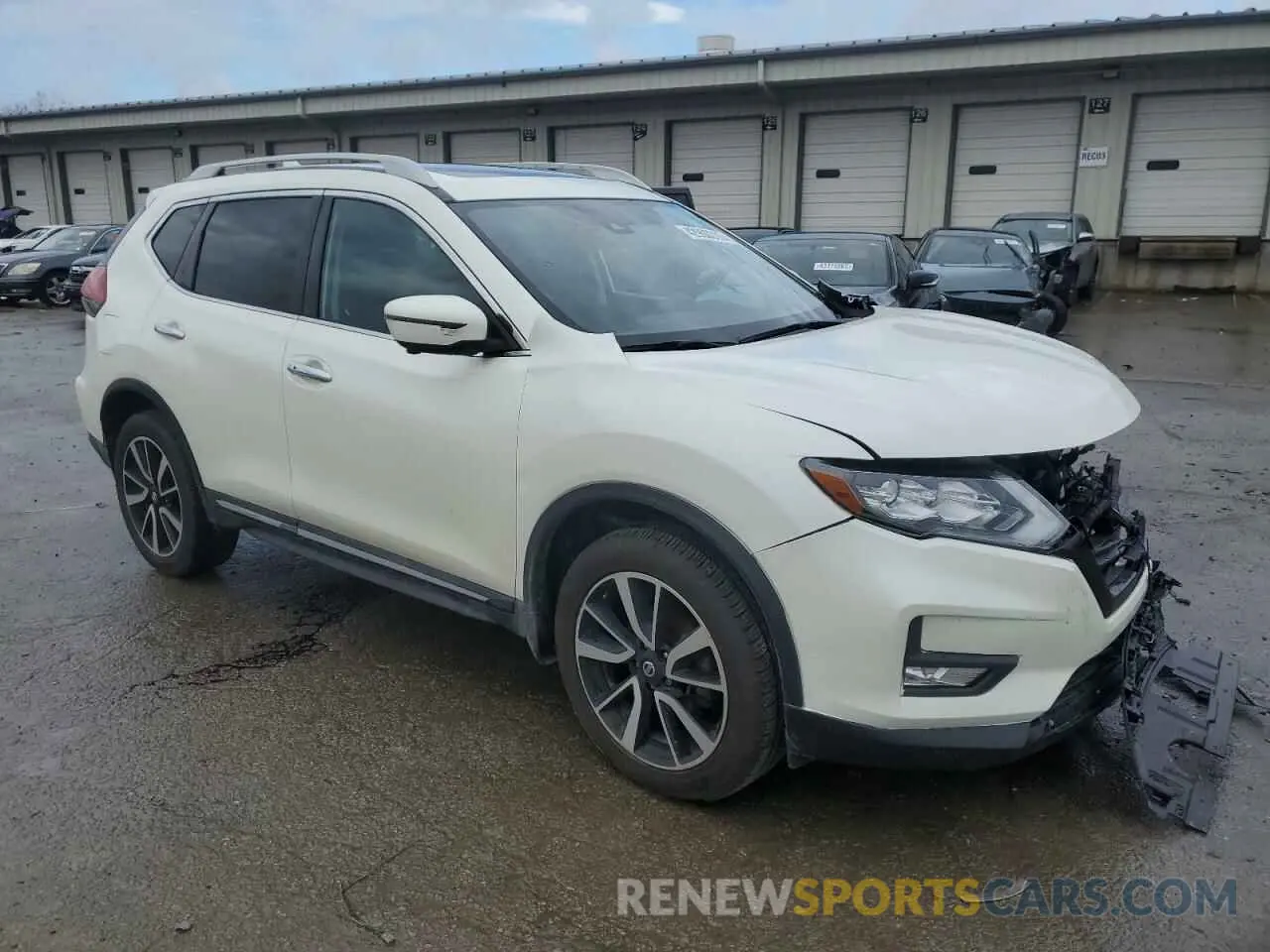 4 Photograph of a damaged car 5N1AT2MV3KC723562 NISSAN ROGUE 2019