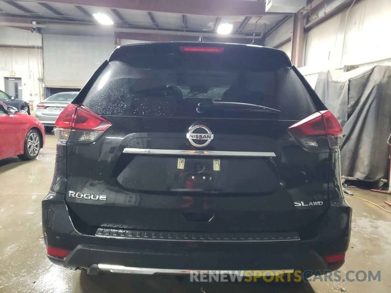 6 Photograph of a damaged car 5N1AT2MV3KC730804 NISSAN ROGUE 2019