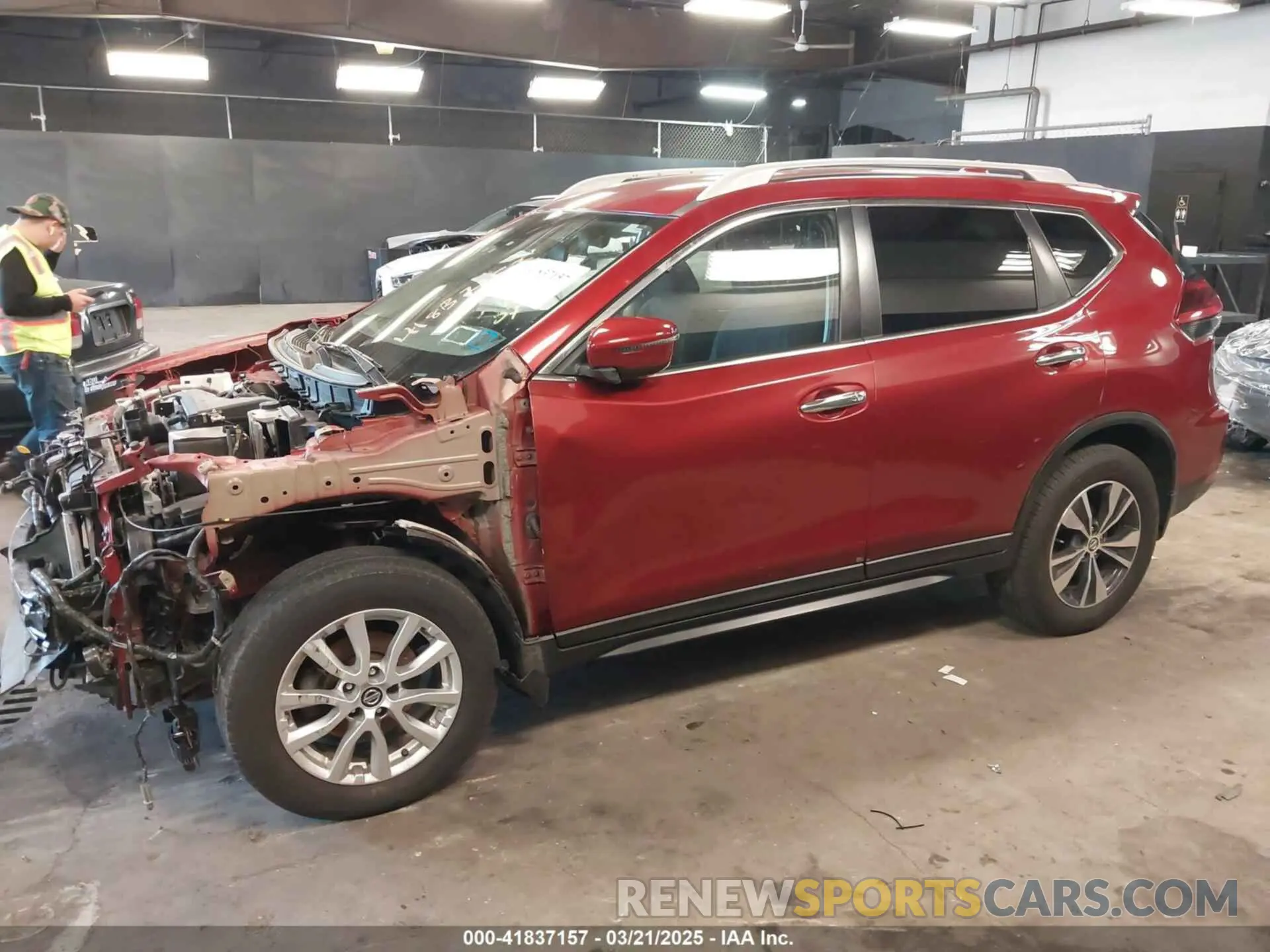 15 Photograph of a damaged car 5N1AT2MV3KC746016 NISSAN ROGUE 2019