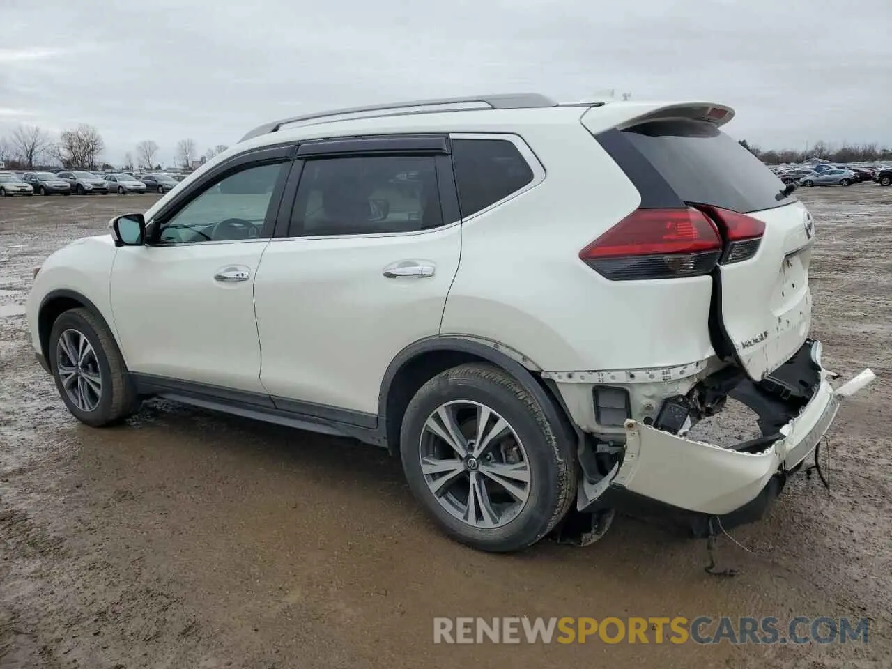 2 Photograph of a damaged car 5N1AT2MV3KC778531 NISSAN ROGUE 2019