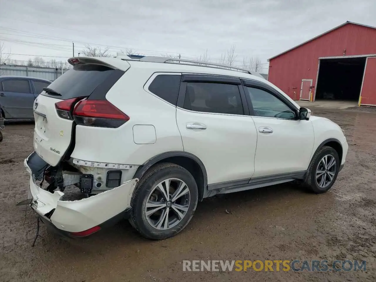 3 Photograph of a damaged car 5N1AT2MV3KC778531 NISSAN ROGUE 2019