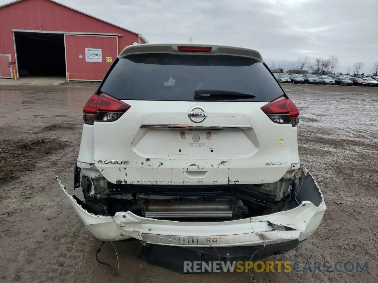6 Photograph of a damaged car 5N1AT2MV3KC778531 NISSAN ROGUE 2019