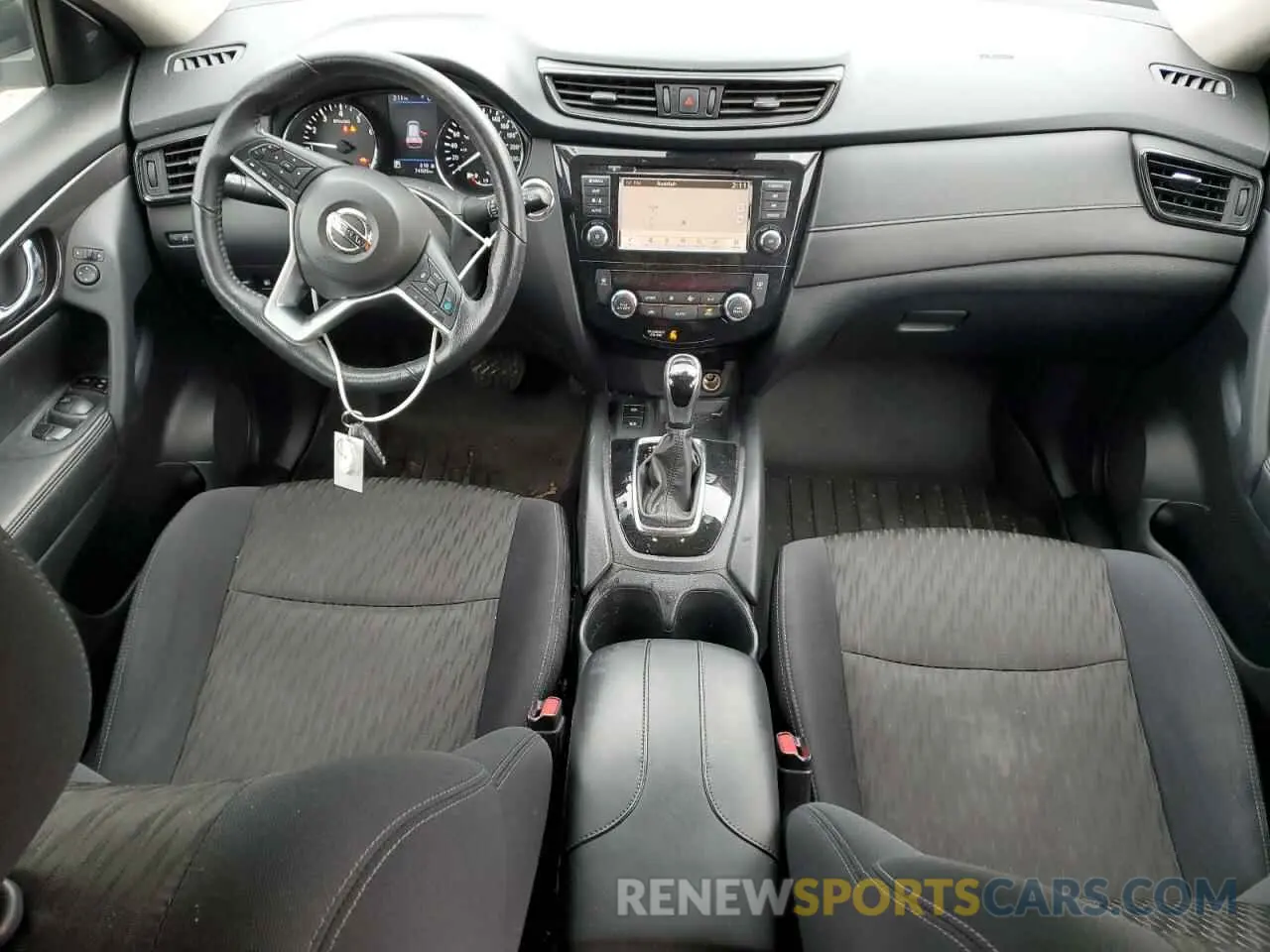 8 Photograph of a damaged car 5N1AT2MV3KC778531 NISSAN ROGUE 2019