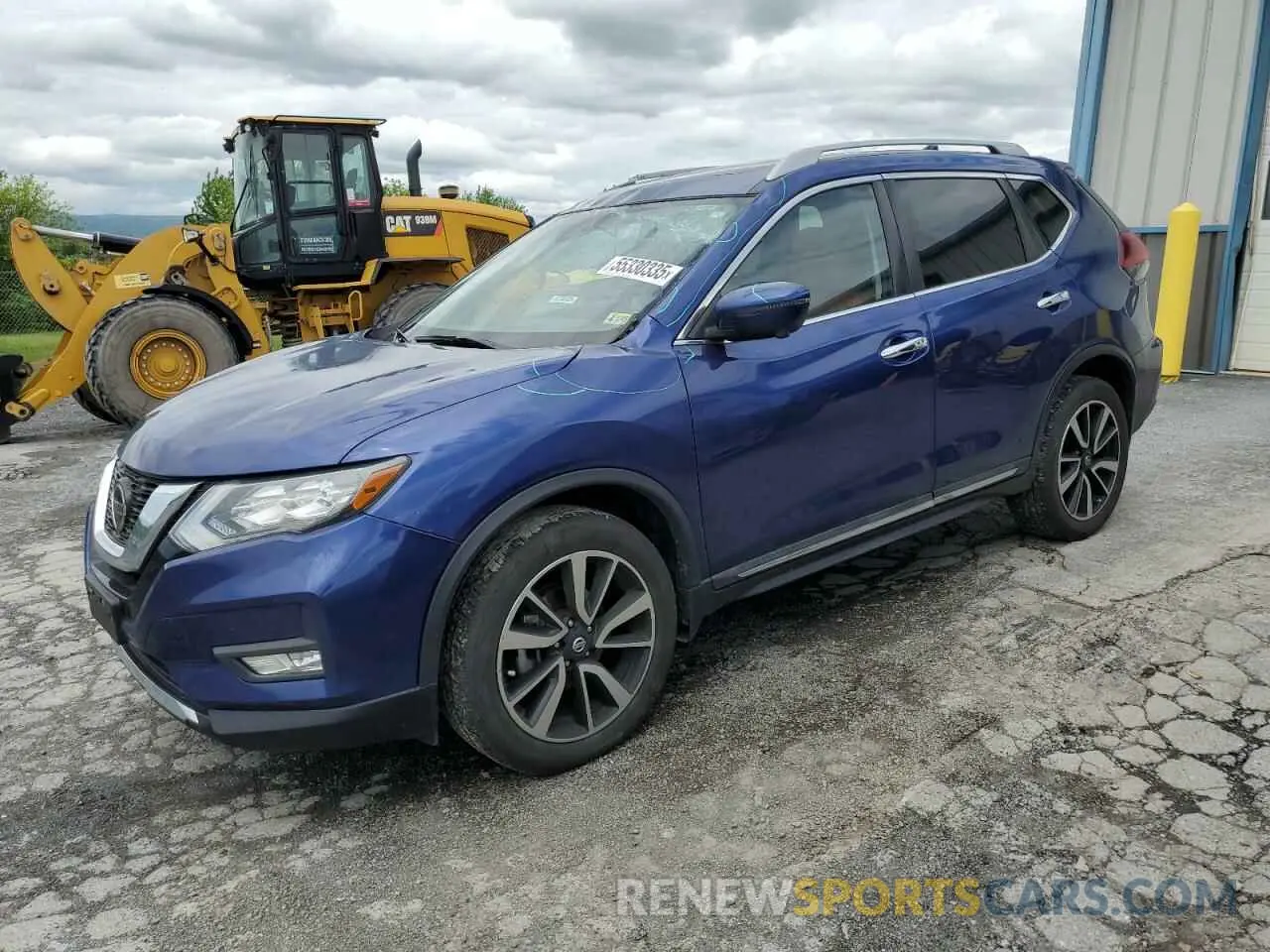 1 Photograph of a damaged car 5N1AT2MV3KC792364 NISSAN ROGUE 2019