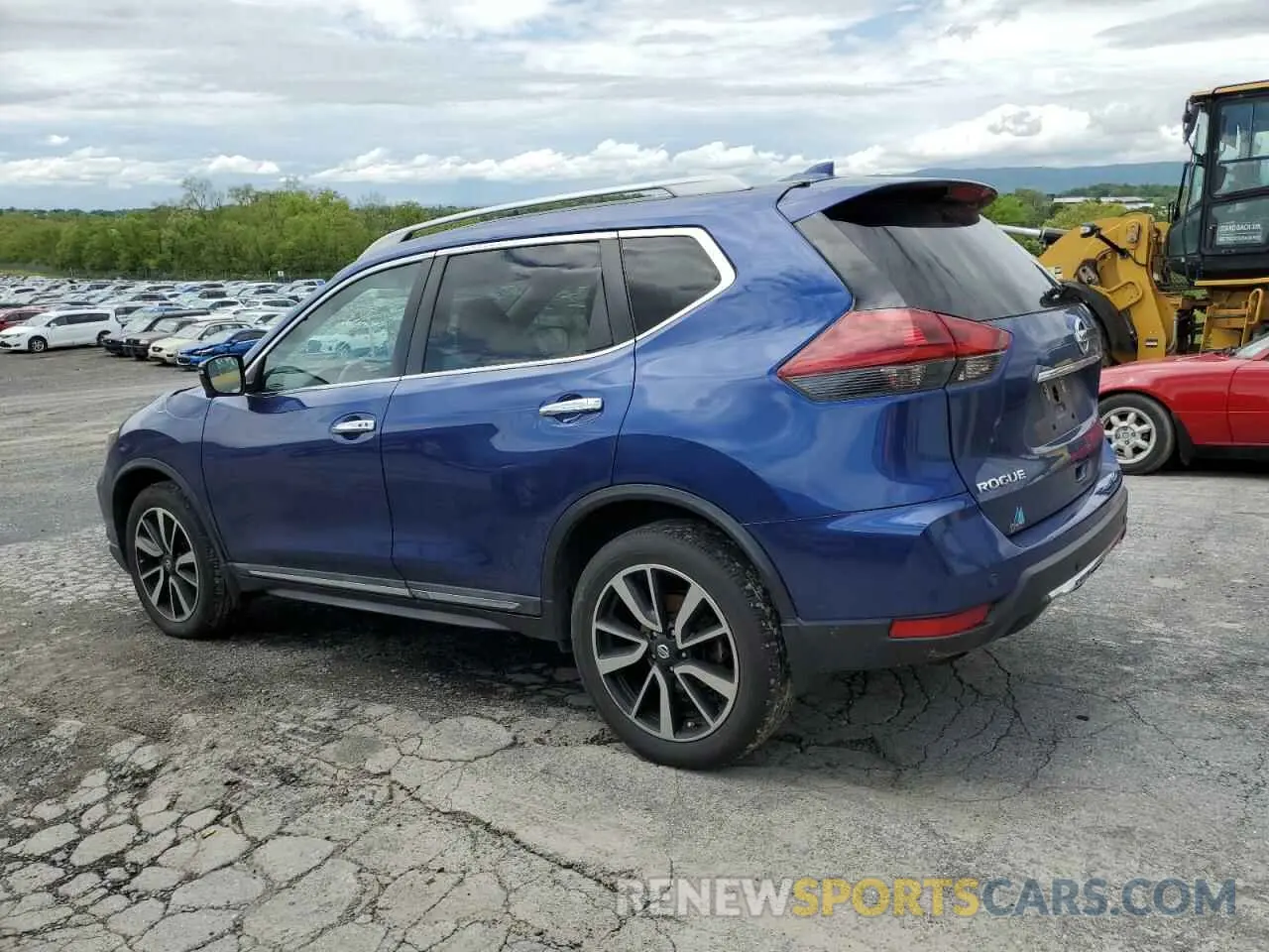2 Photograph of a damaged car 5N1AT2MV3KC792364 NISSAN ROGUE 2019
