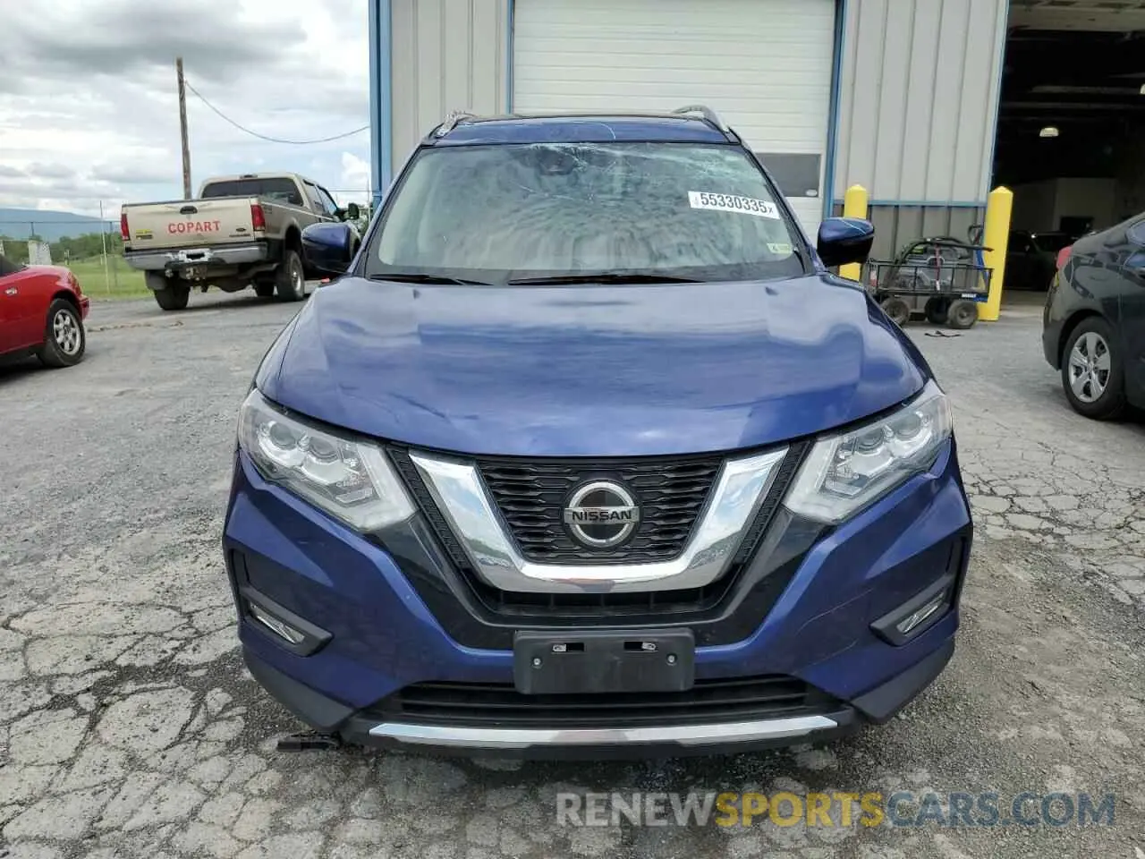 5 Photograph of a damaged car 5N1AT2MV3KC792364 NISSAN ROGUE 2019