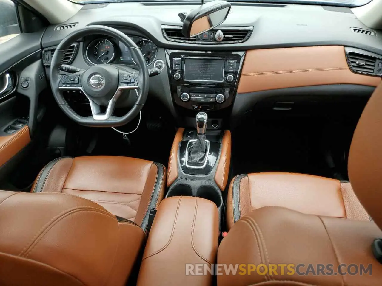 8 Photograph of a damaged car 5N1AT2MV3KC792364 NISSAN ROGUE 2019