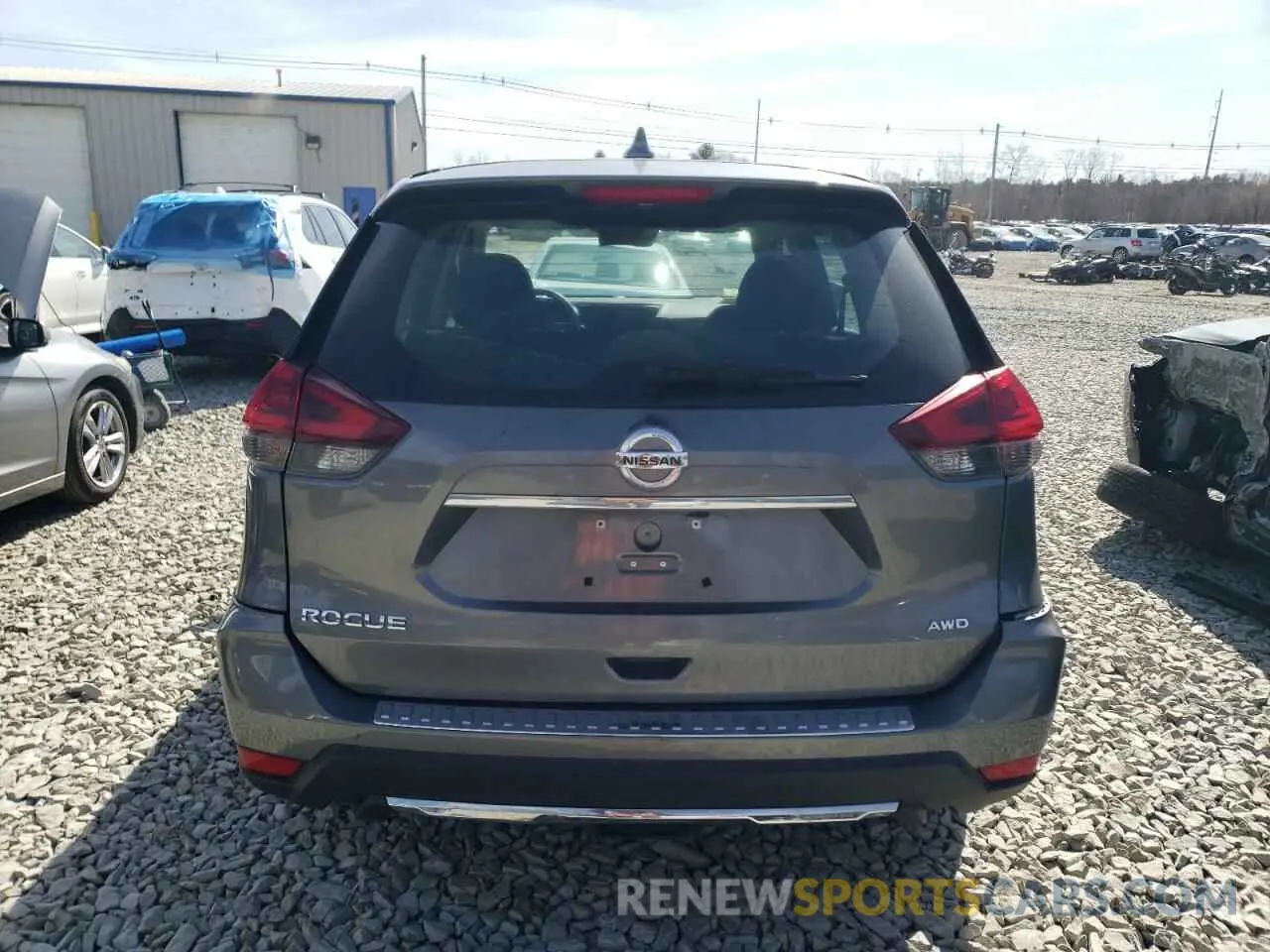 6 Photograph of a damaged car 5N1AT2MV3KC794650 NISSAN ROGUE 2019