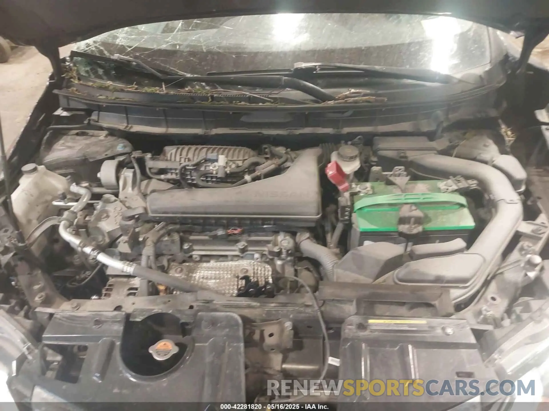 10 Photograph of a damaged car 5N1AT2MV3KC797371 NISSAN ROGUE 2019
