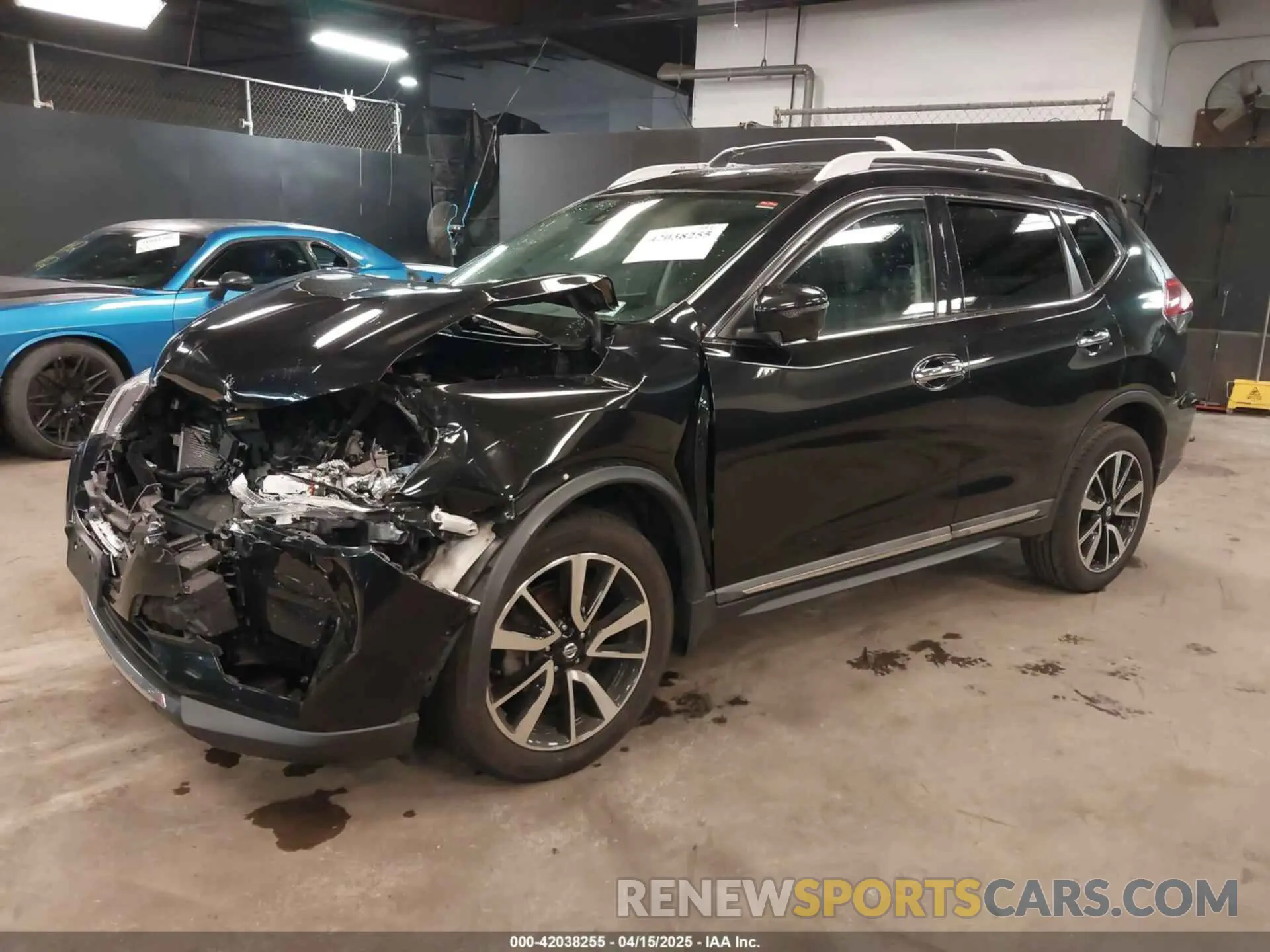 2 Photograph of a damaged car 5N1AT2MV3KC828263 NISSAN ROGUE 2019