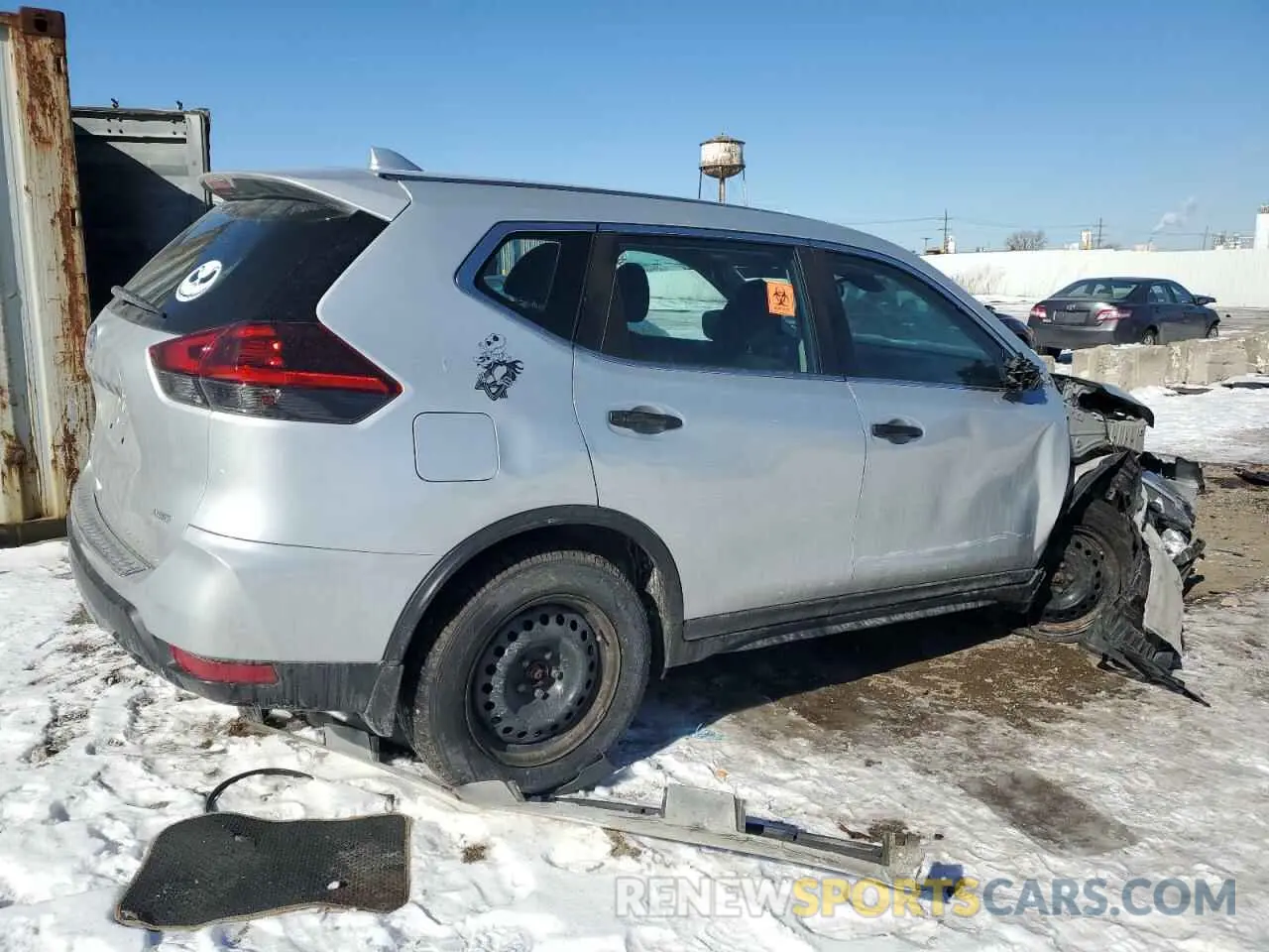 3 Photograph of a damaged car 5N1AT2MV3KC845340 NISSAN ROGUE 2019