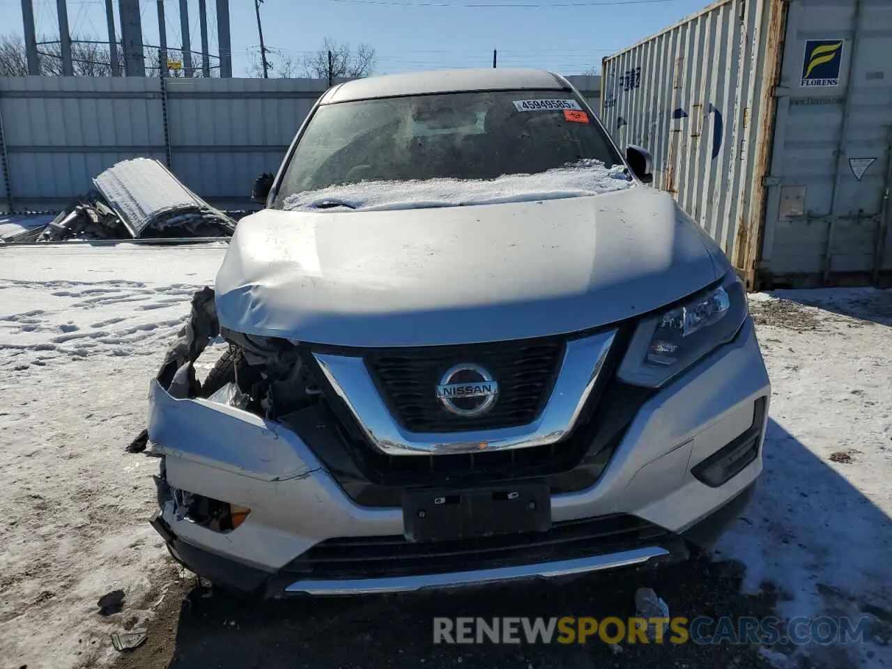 5 Photograph of a damaged car 5N1AT2MV3KC845340 NISSAN ROGUE 2019