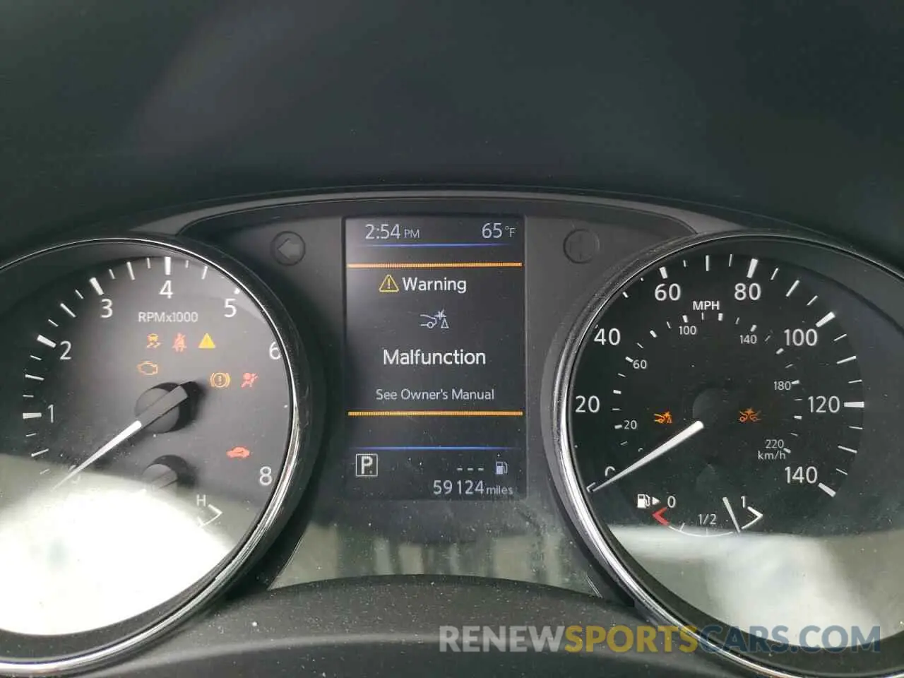 9 Photograph of a damaged car 5N1AT2MV4KC770681 NISSAN ROGUE 2019