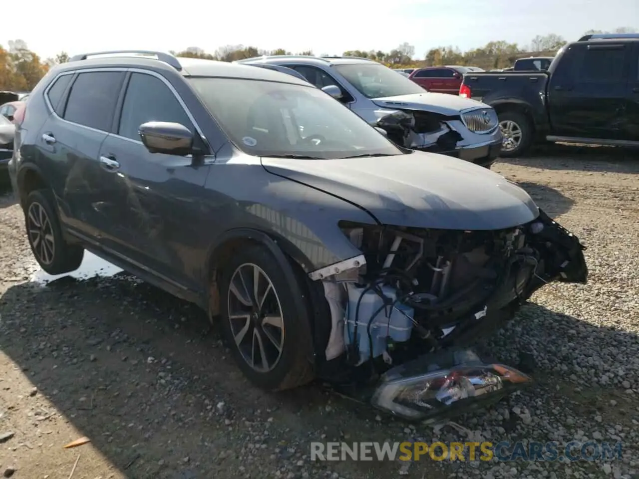 4 Photograph of a damaged car 5N1AT2MV4KC772723 NISSAN ROGUE 2019