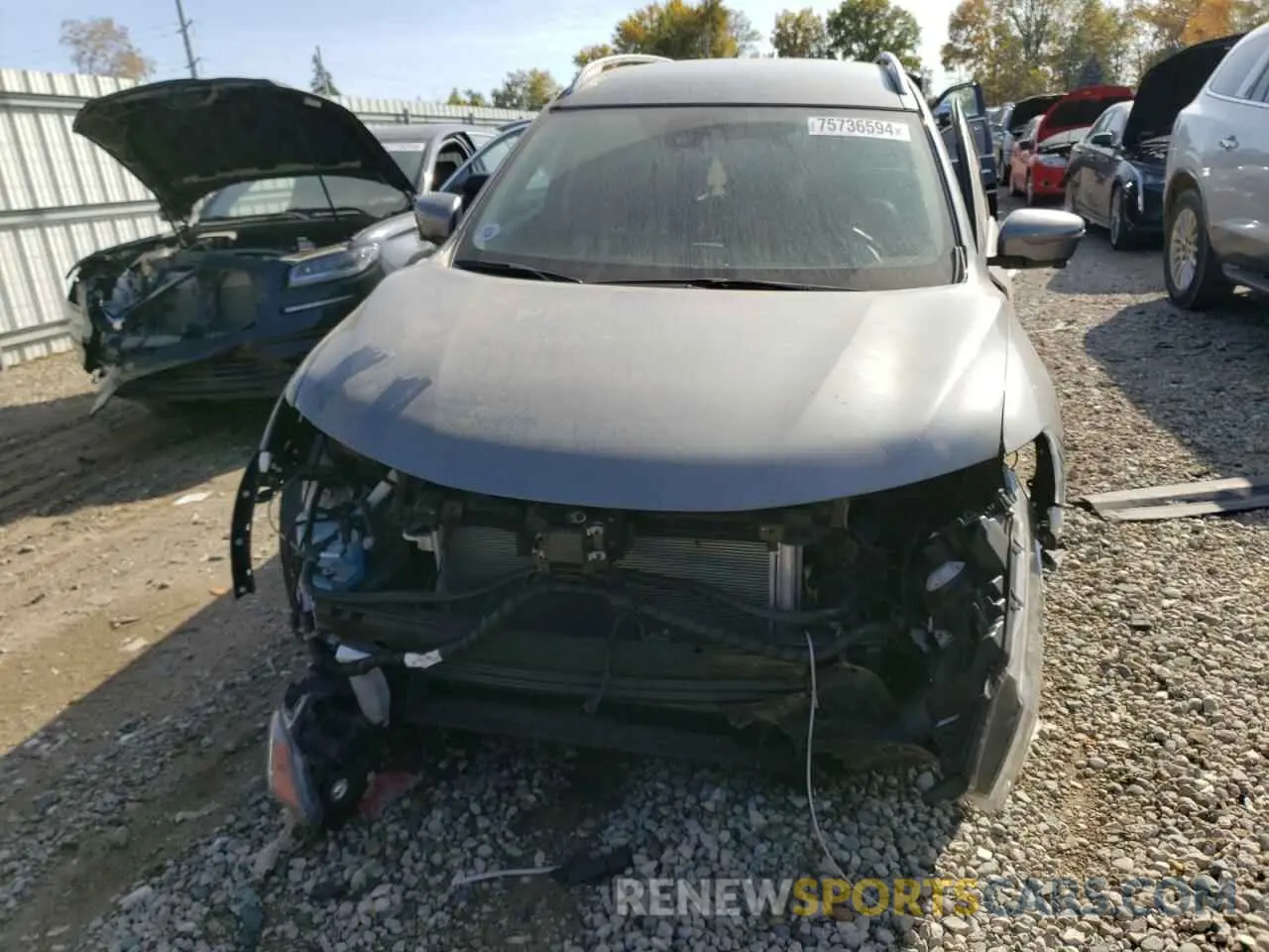 5 Photograph of a damaged car 5N1AT2MV4KC772723 NISSAN ROGUE 2019