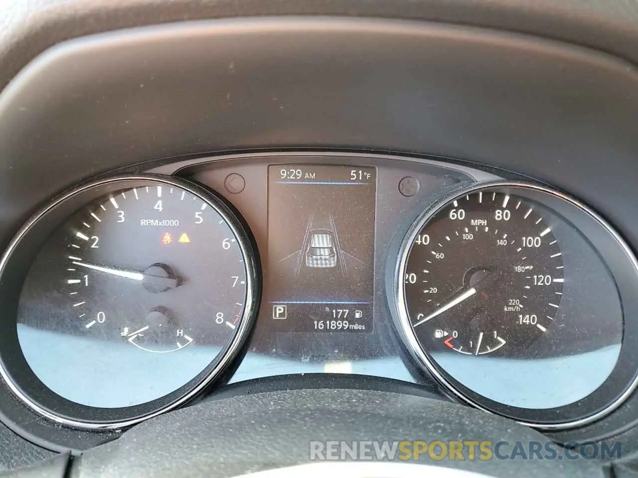 9 Photograph of a damaged car 5N1AT2MV4KC782832 NISSAN ROGUE 2019
