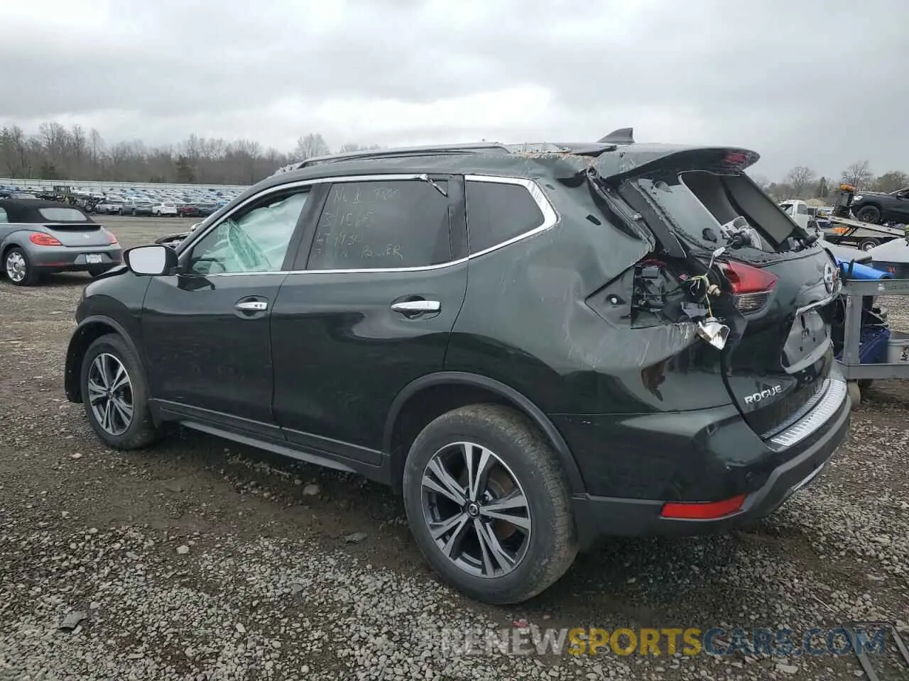 2 Photograph of a damaged car 5N1AT2MV4KC789683 NISSAN ROGUE 2019