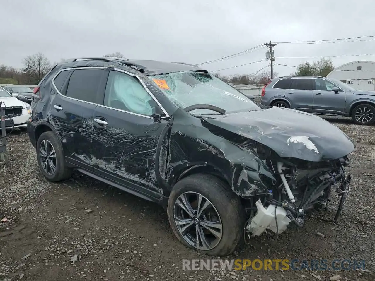 4 Photograph of a damaged car 5N1AT2MV4KC789683 NISSAN ROGUE 2019