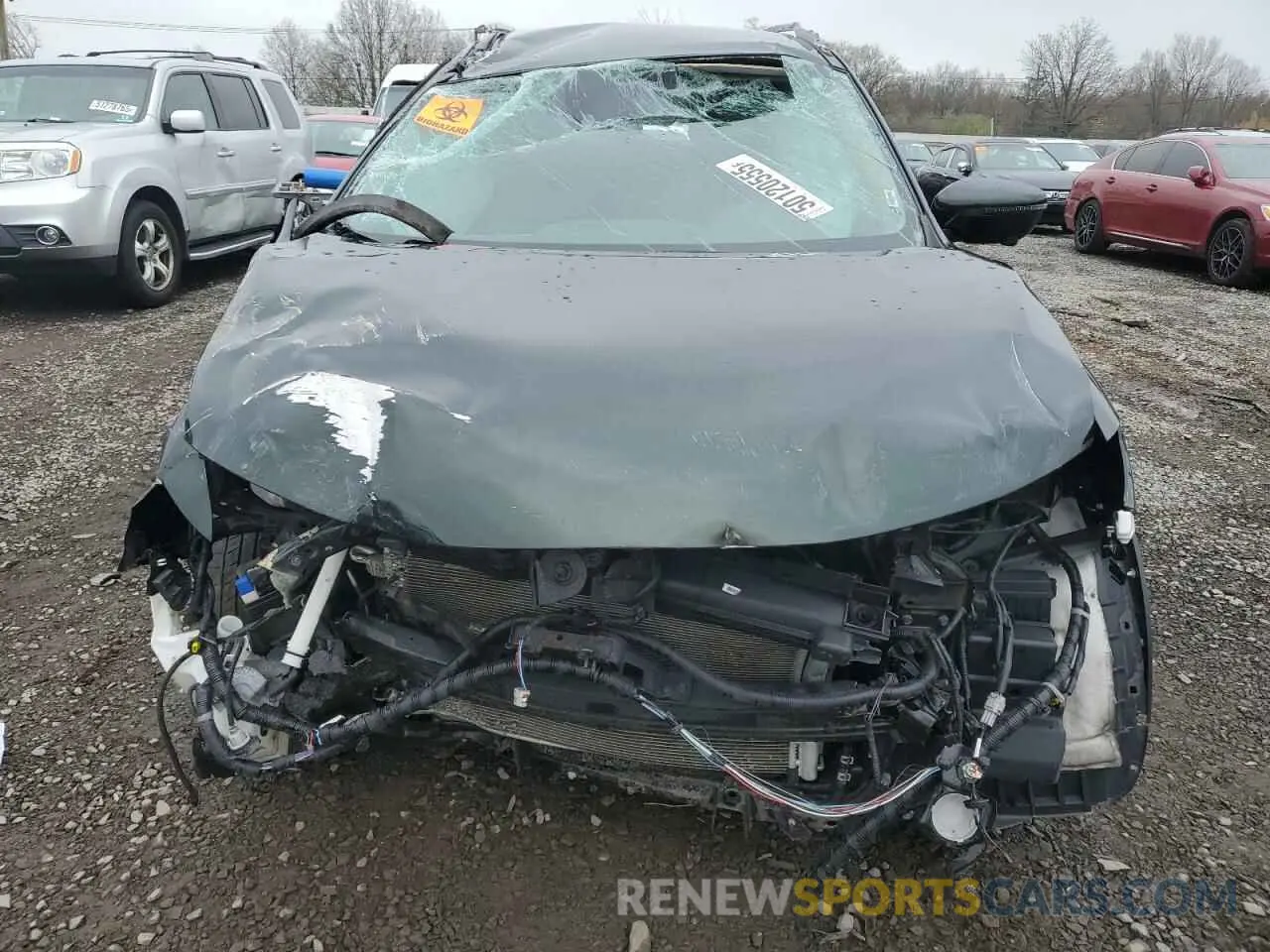 5 Photograph of a damaged car 5N1AT2MV4KC789683 NISSAN ROGUE 2019