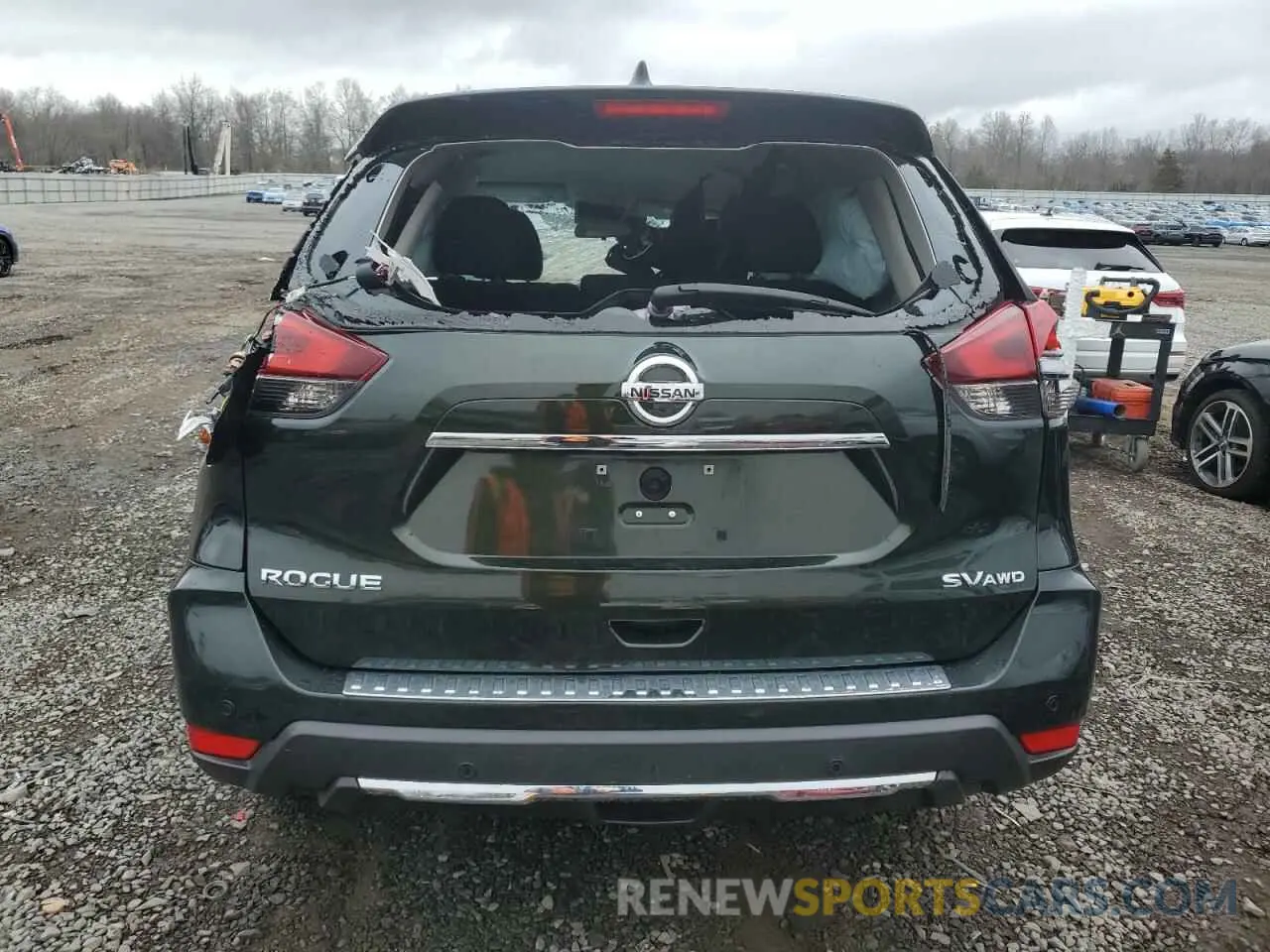 6 Photograph of a damaged car 5N1AT2MV4KC789683 NISSAN ROGUE 2019
