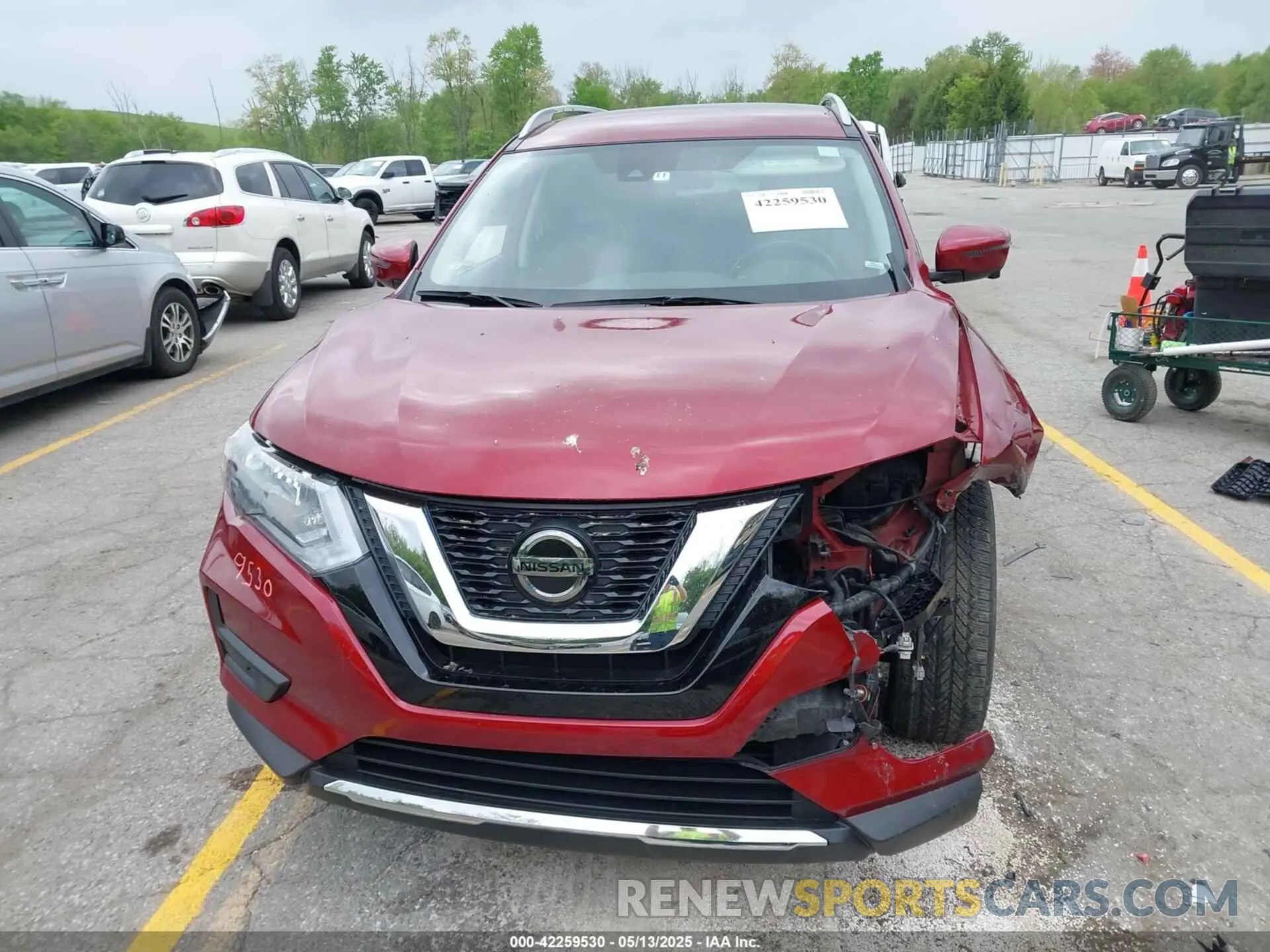 13 Photograph of a damaged car 5N1AT2MV4KC810144 NISSAN ROGUE 2019